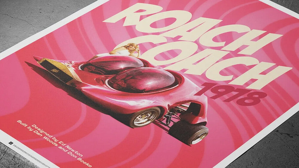 Automobilist Recreates 70s Legendary Roach Coach in 3D