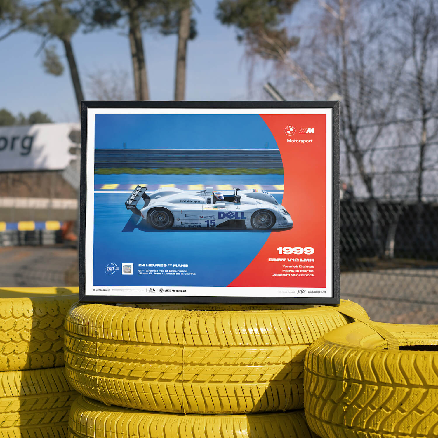 BMW V12 LMR | 1999 100th Anniversary | 24h Le Mans Poster