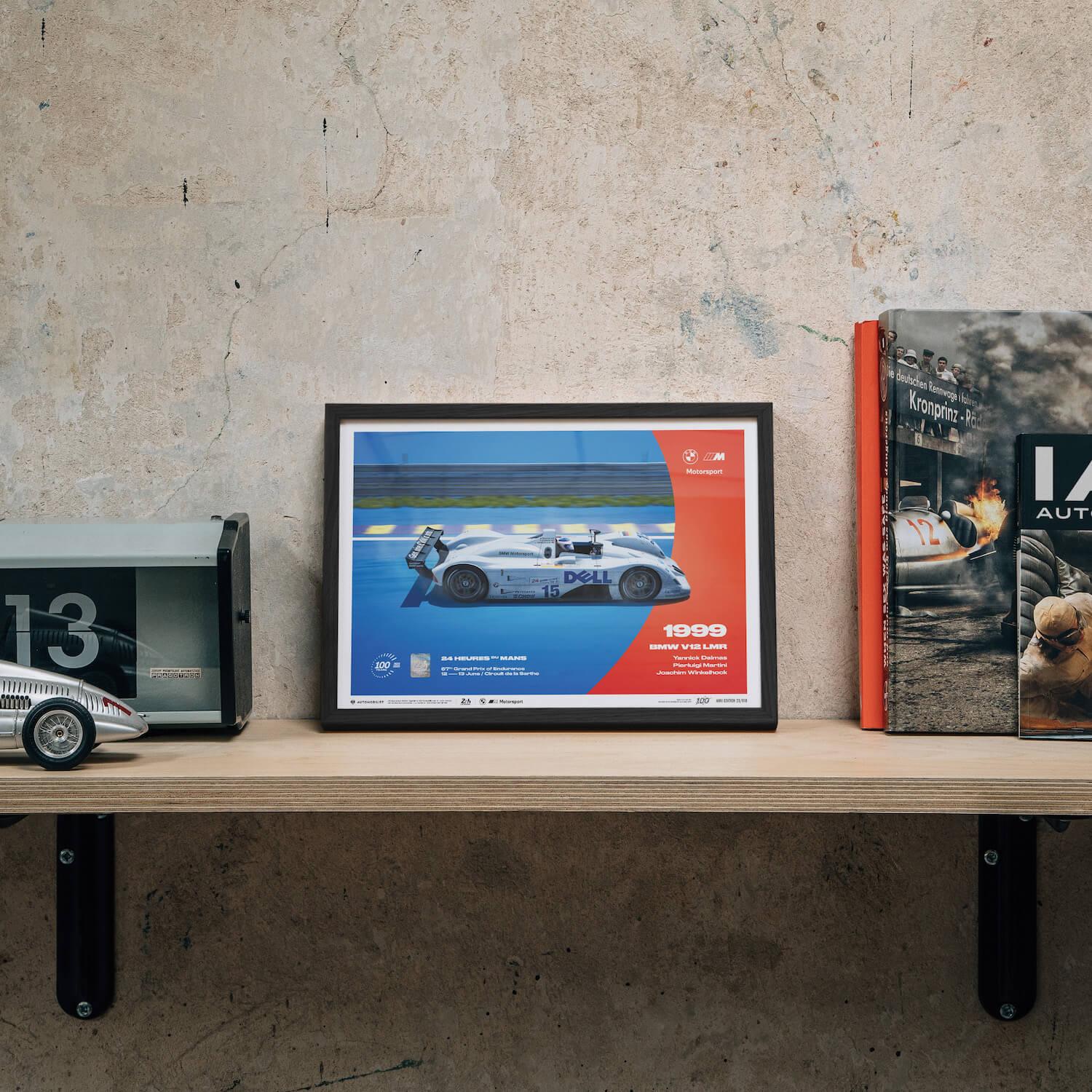 BMW V12 LMR | 1999 100th Anniversary | 24h Le Mans Poster