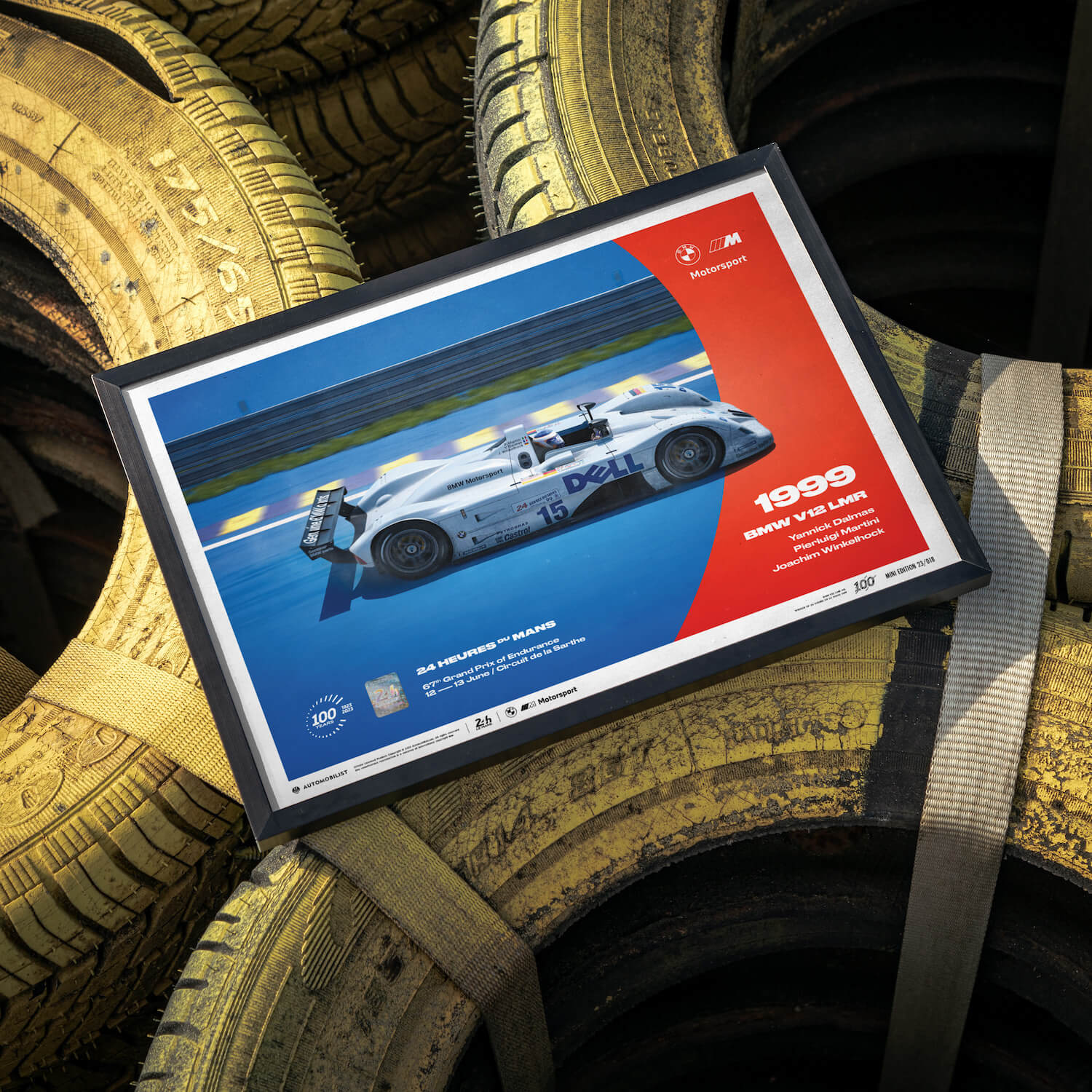 BMW V12 LMR | 1999 100th Anniversary | 24h Le Mans Poster