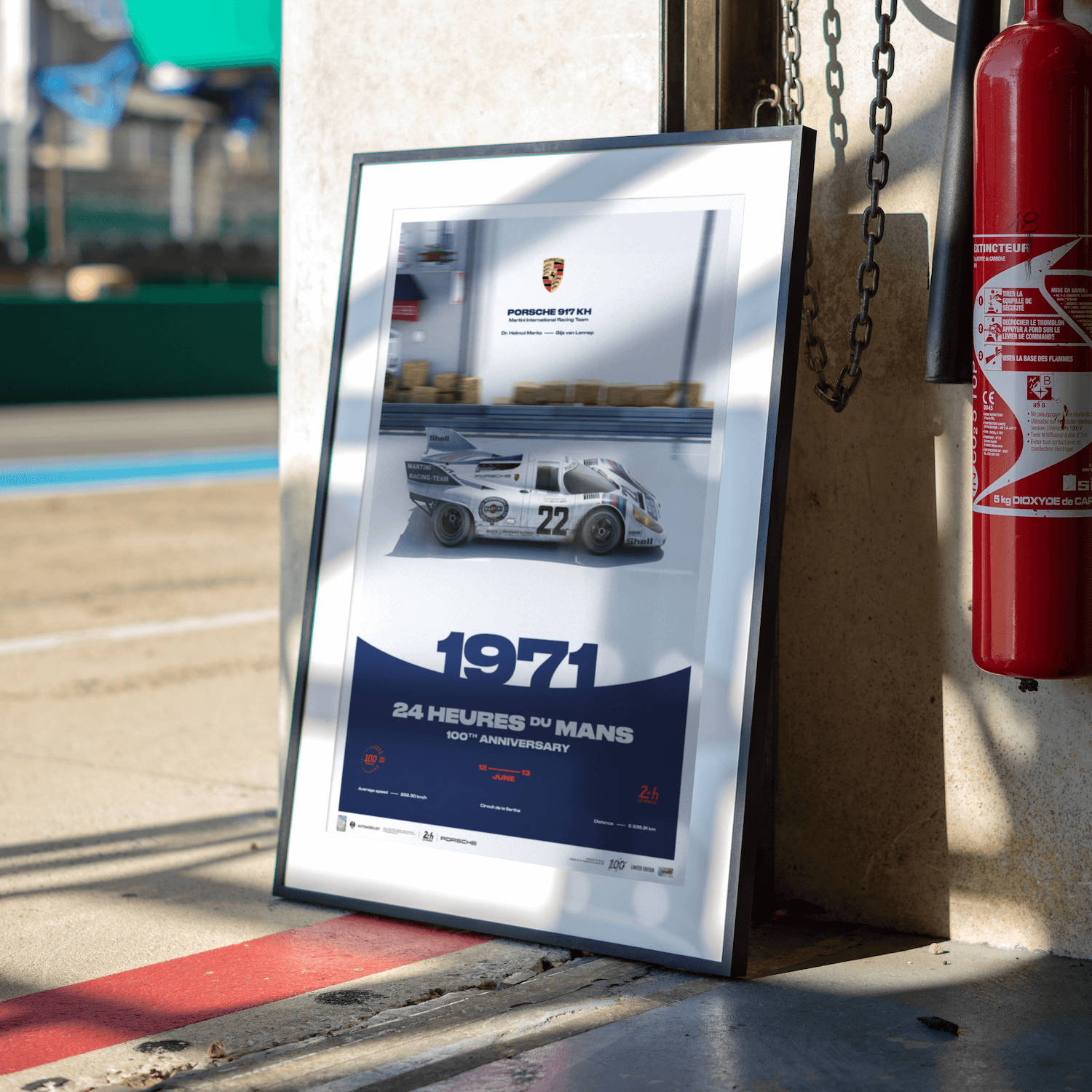 Porsche 917 KH | 1971 100th Anniversary | 24h Le Mans Poster