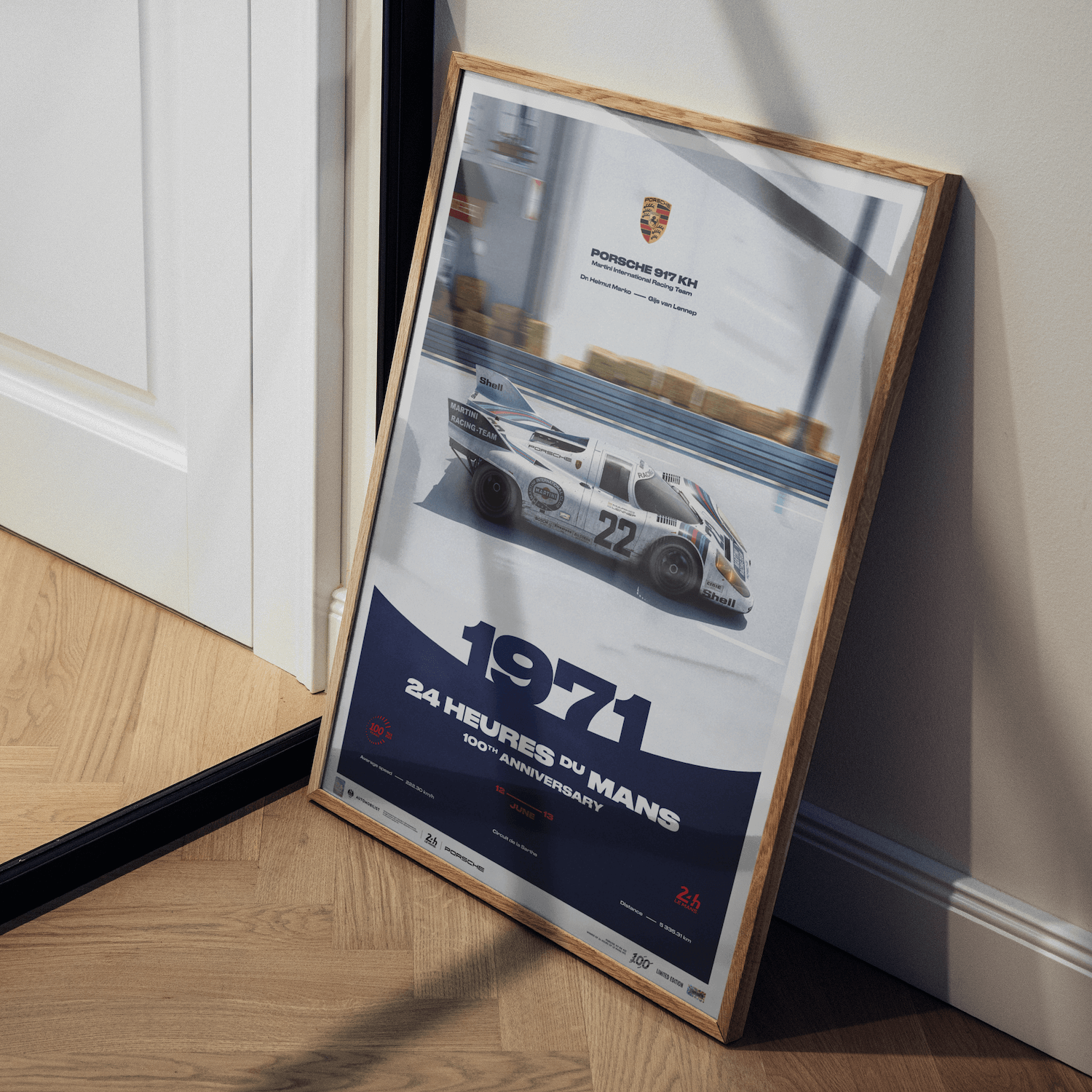 Porsche 917 KH | 1971 100th Anniversary | 24h Le Mans Poster