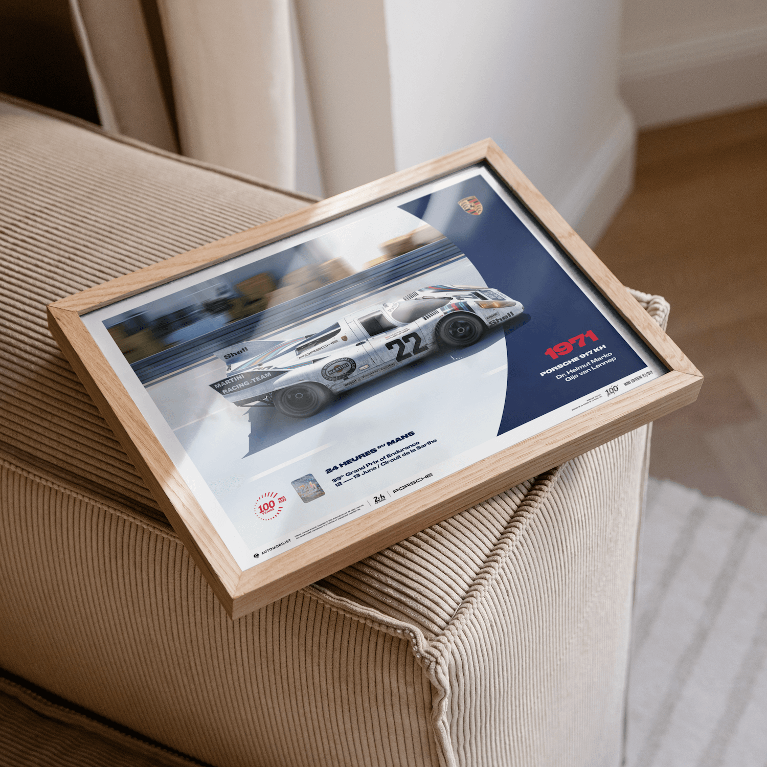 Porsche 917 KH | 1971 100th Anniversary | 24h Le Mans Poster