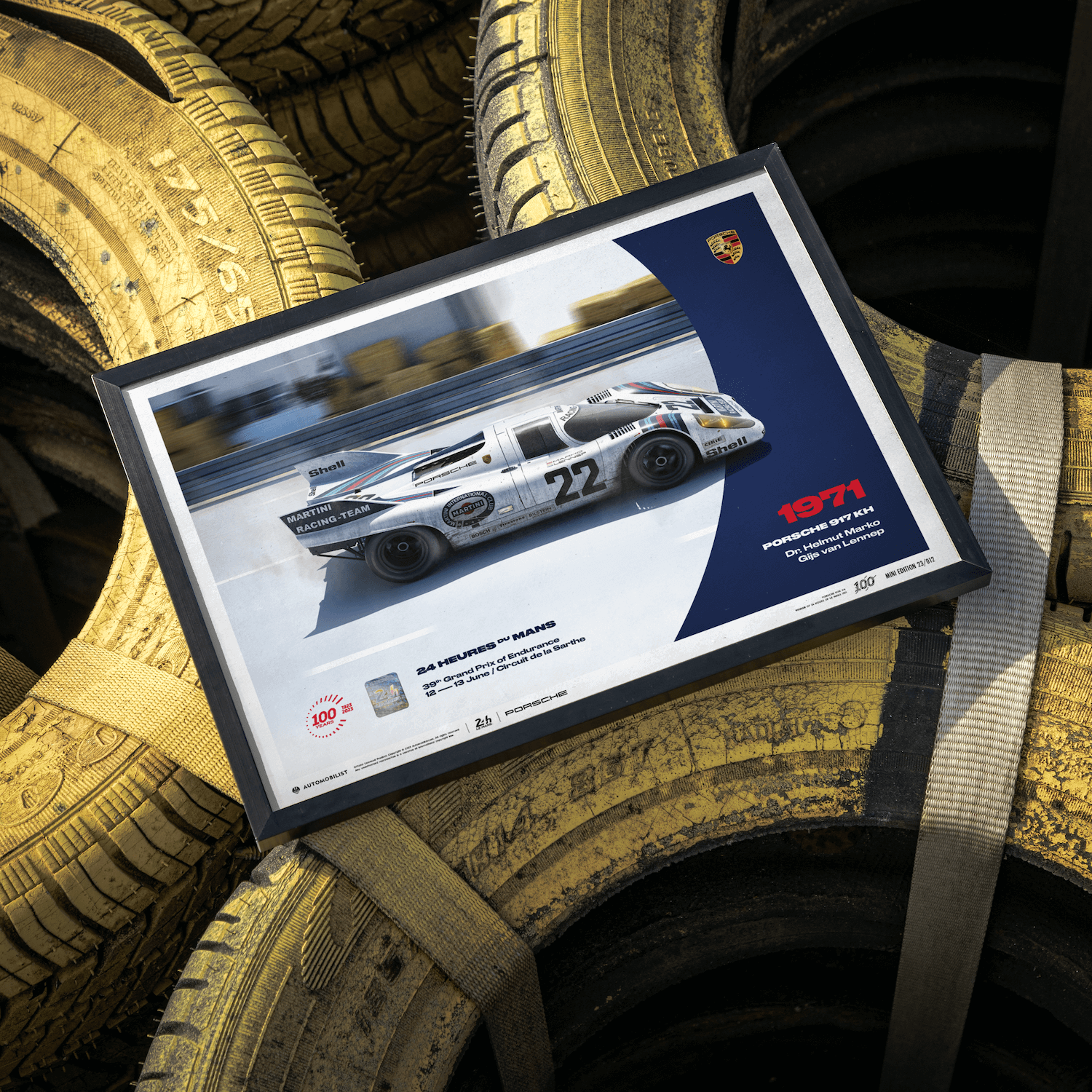 Porsche 917 KH | 1971 100th Anniversary | 24h Le Mans Poster