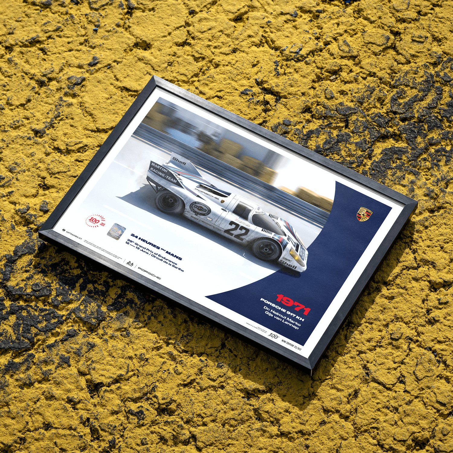 Porsche 917 KH | 1971 100th Anniversary | 24h Le Mans Poster