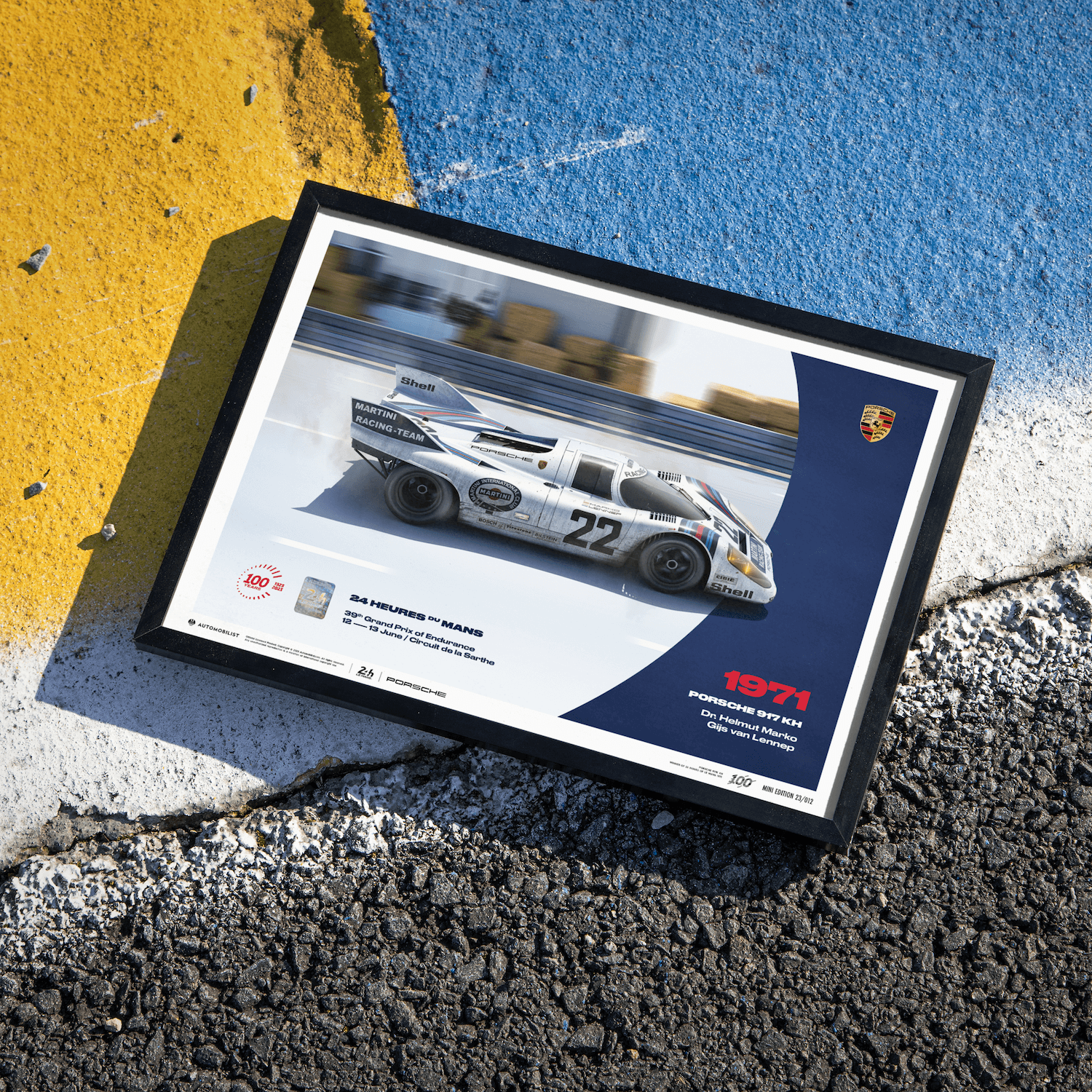 Porsche 917 KH | 1971 100th Anniversary | 24h Le Mans Poster