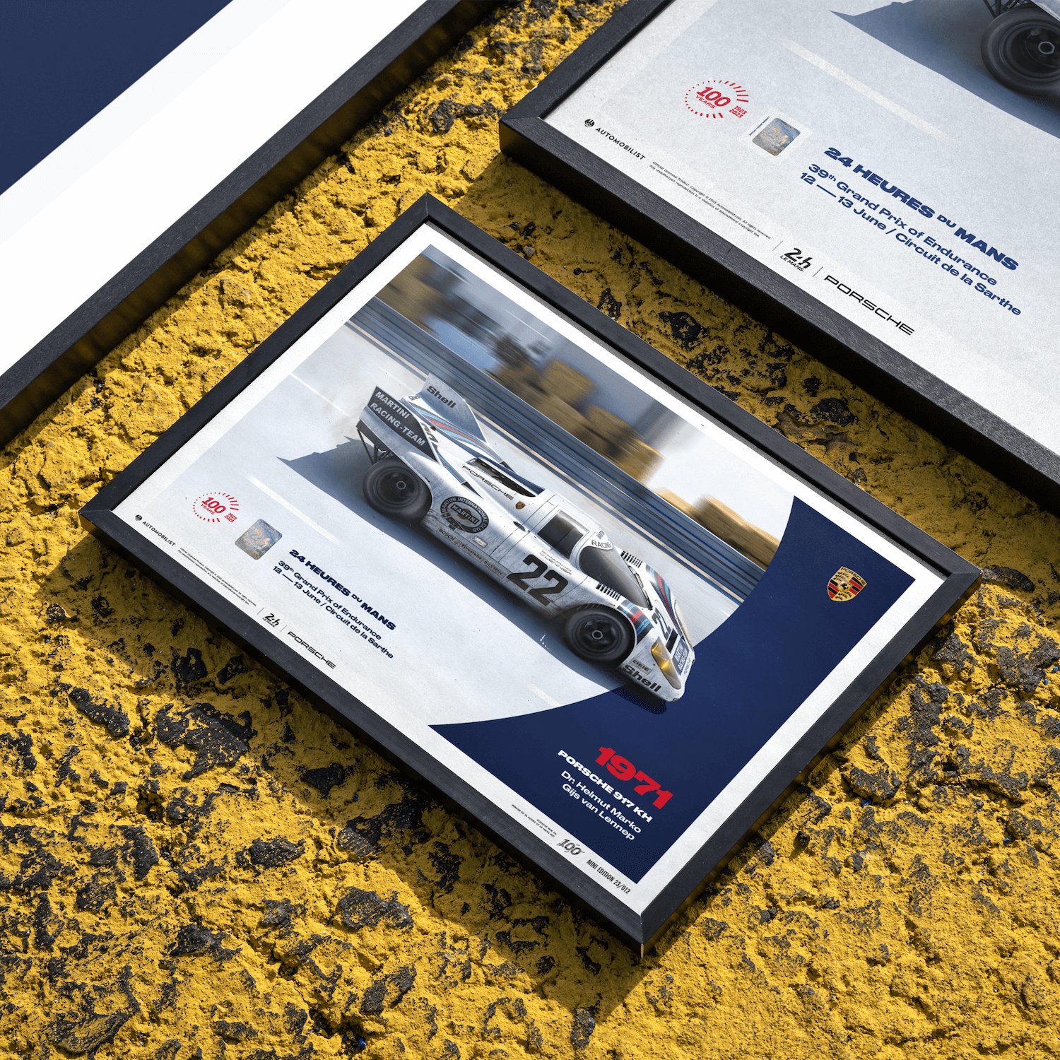 Porsche 917 KH | 1971 100th Anniversary | 24h Le Mans Poster
