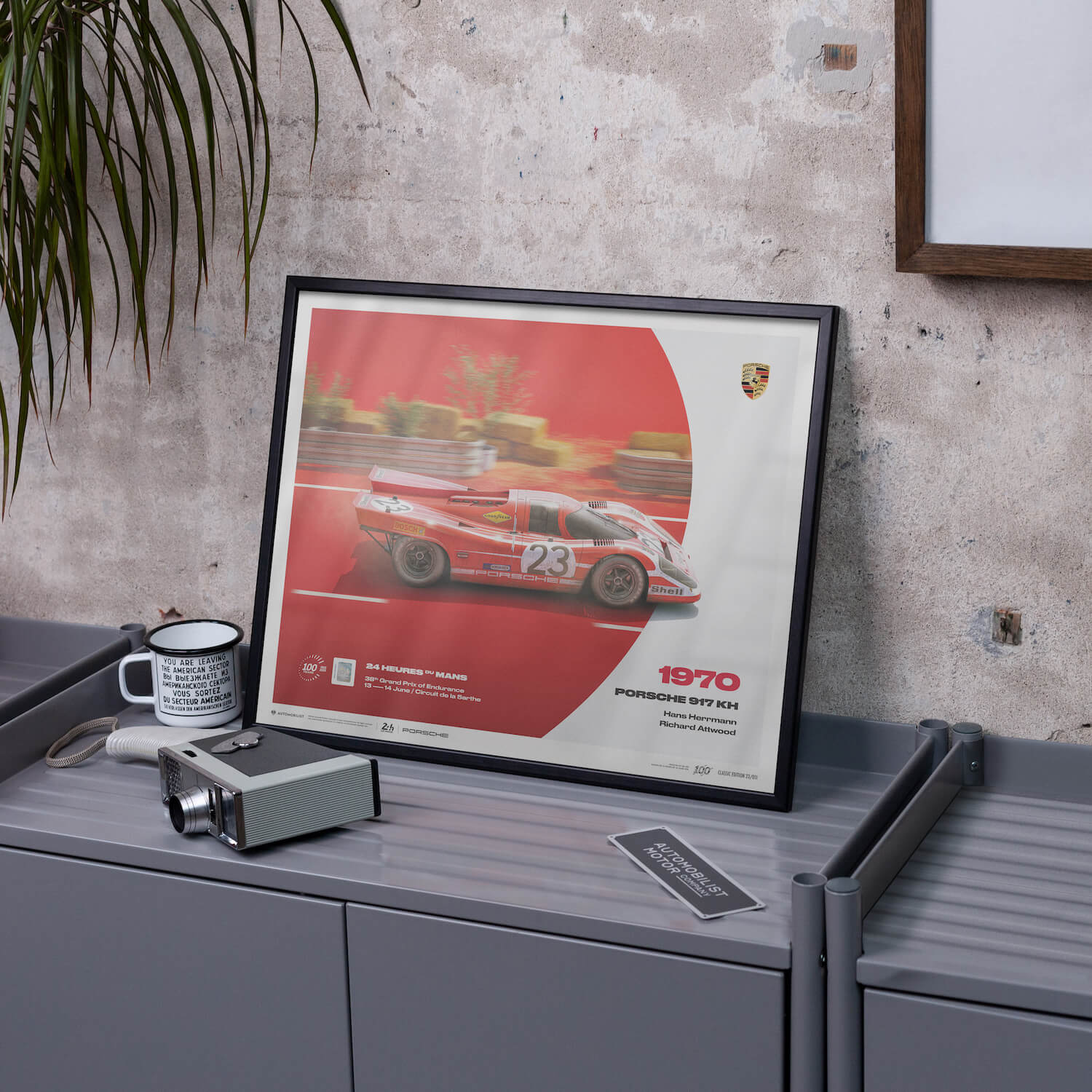 Porsche 917 KH | 1970 100th Anniversary | 24h Le Mans Poster