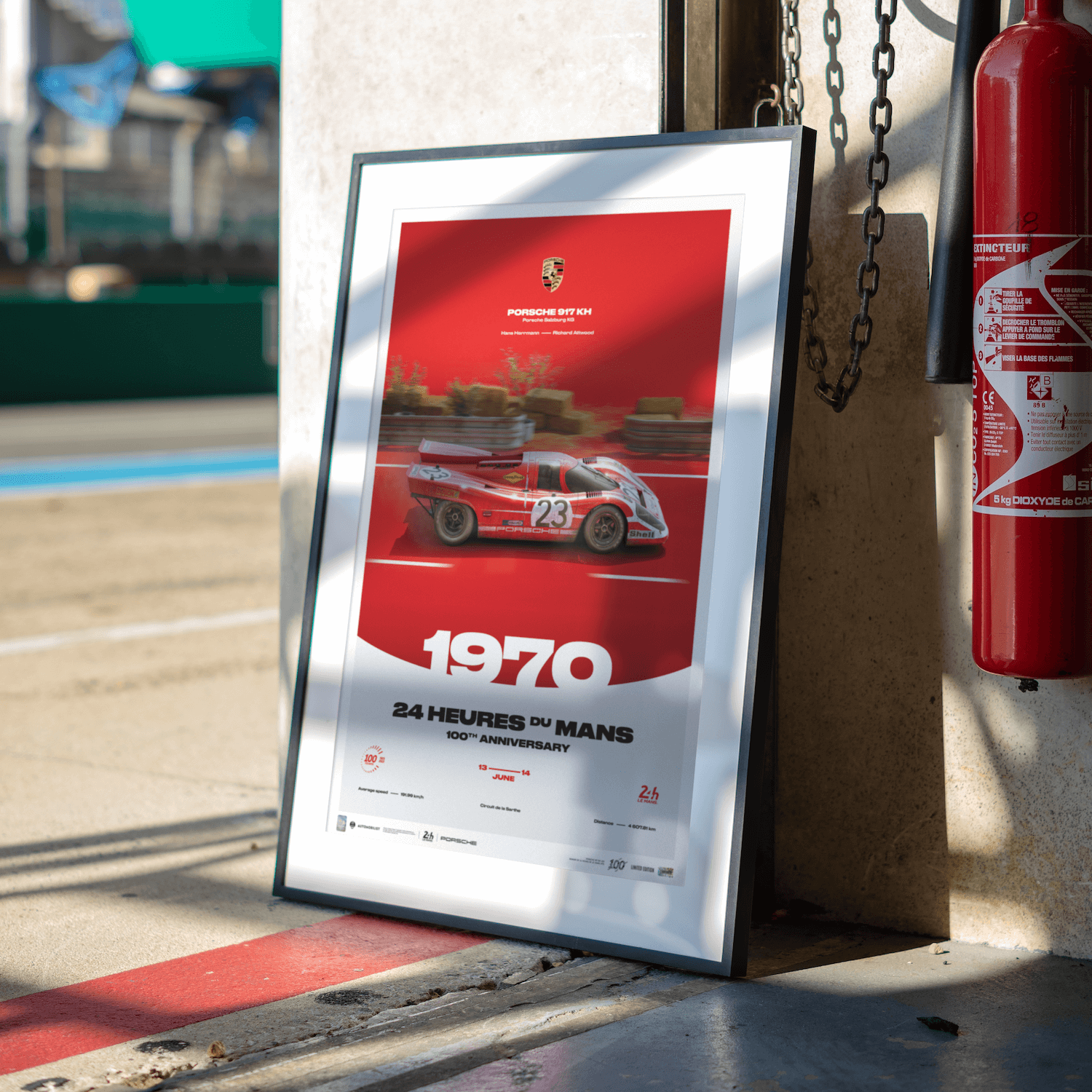 Porsche 917 KH | 1970 100th Anniversary | 24h Le Mans Poster