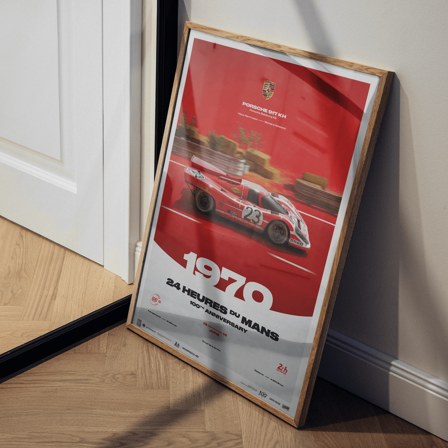 Porsche 917 KH | 1970 100th Anniversary | 24h Le Mans Poster