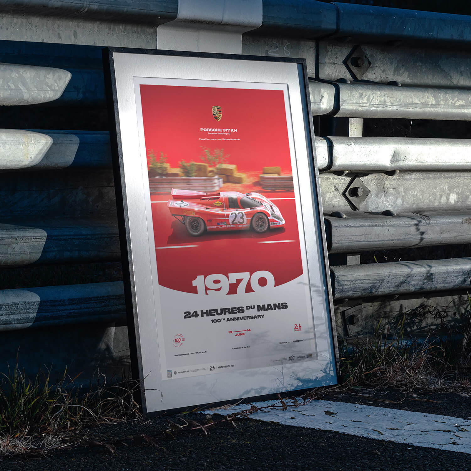 Porsche 917 KH | 1970 100th Anniversary | 24h Le Mans Poster