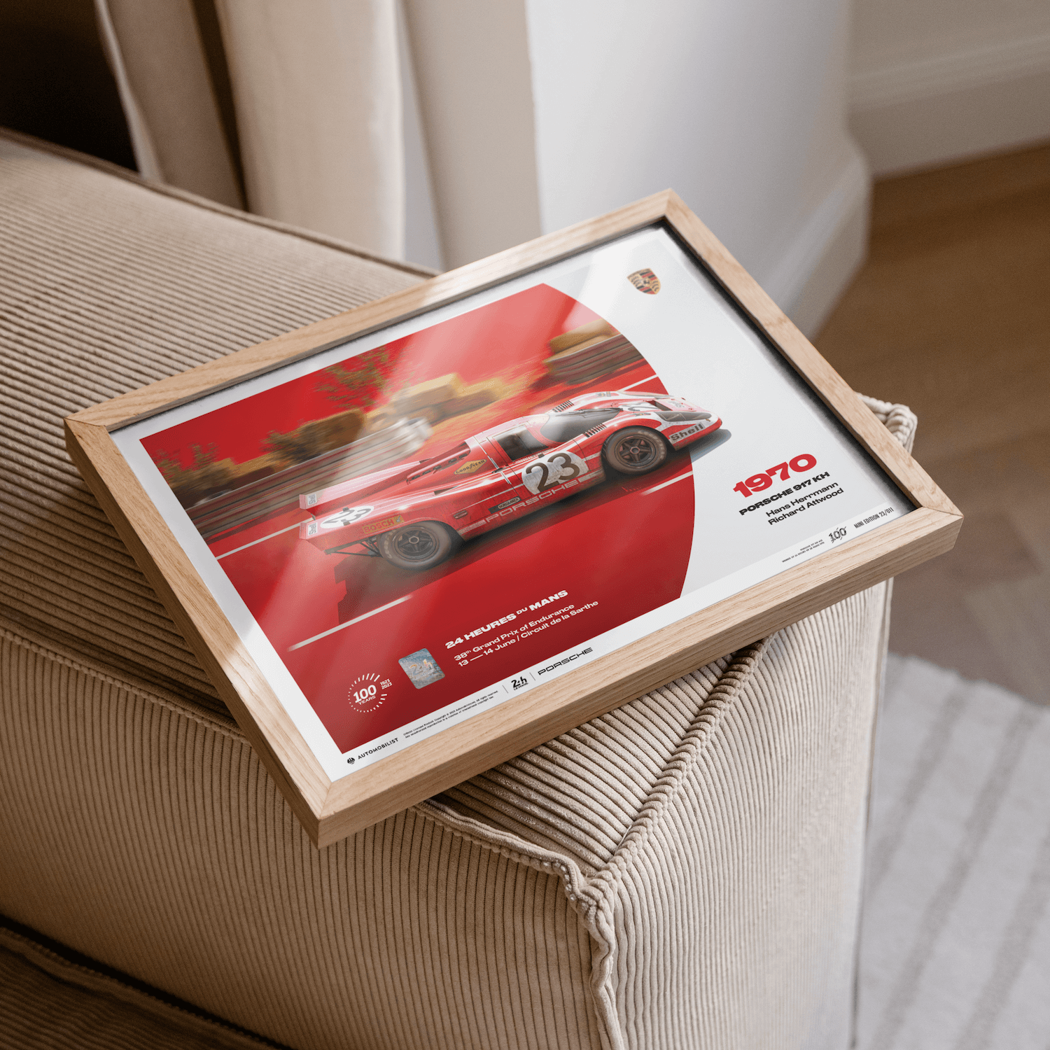 Porsche 917 KH | 1970 100th Anniversary | 24h Le Mans Poster