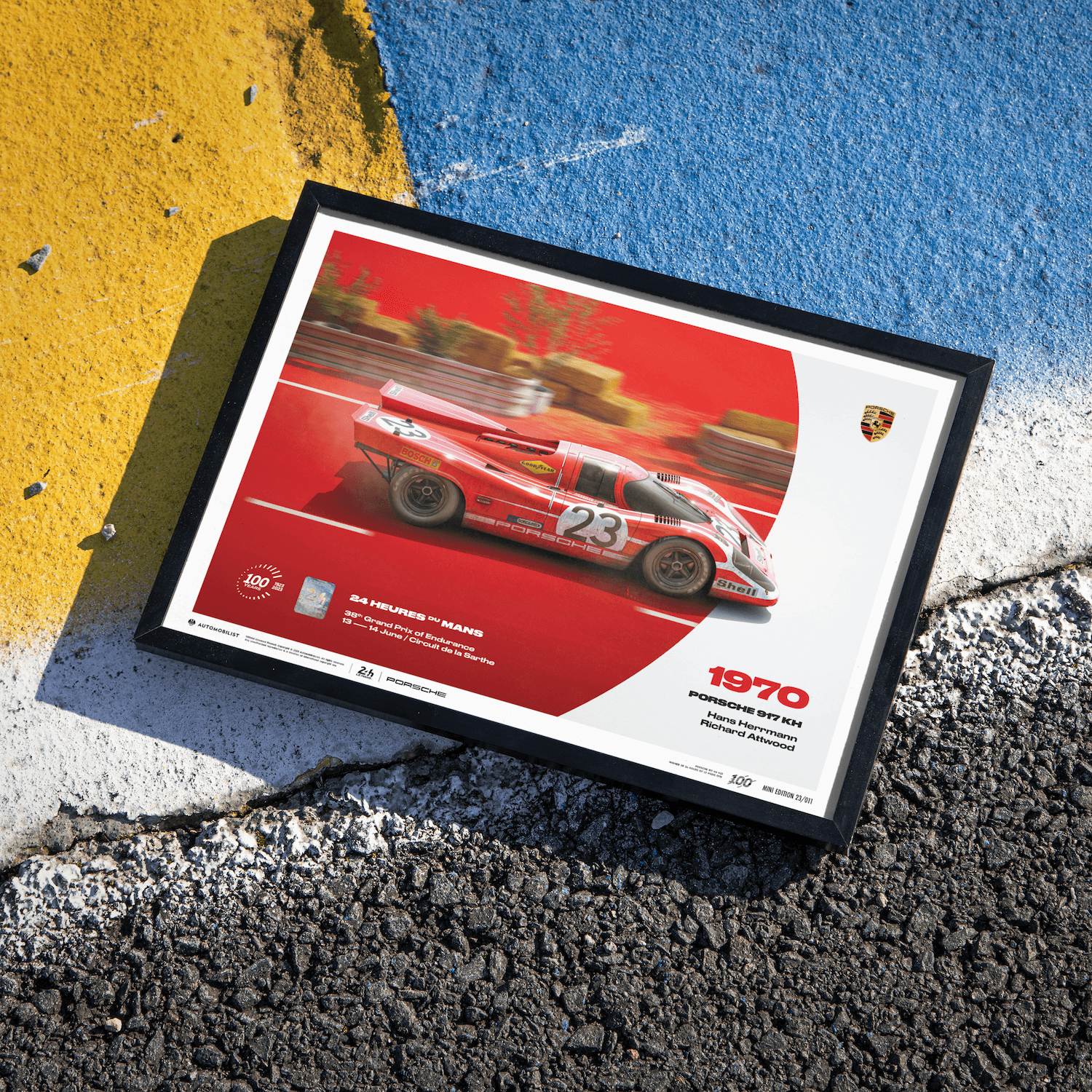 Porsche 917 KH | 1970 100th Anniversary | 24h Le Mans Poster
