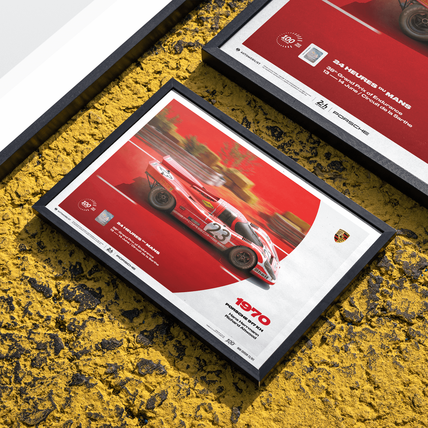 Porsche 917 KH | 1970 100th Anniversary | 24h Le Mans Poster