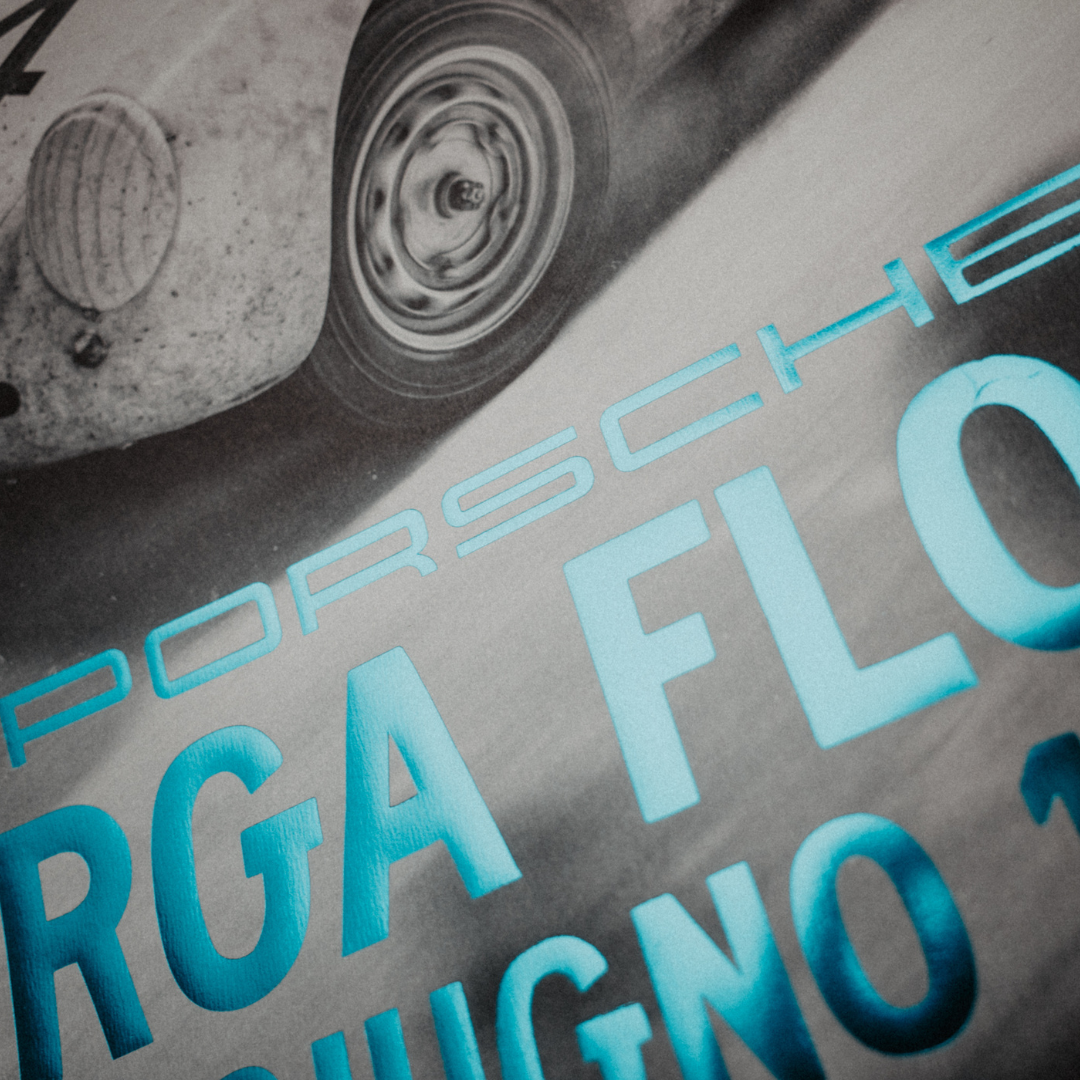 Porsche 550 A Spyder 1500 | Targa Florio 1956 | Official Poster