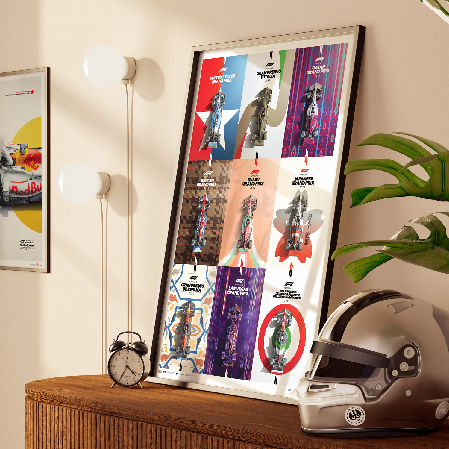 Formula 1® 75th Anniversary | The Year at a Glance | Official Poster
