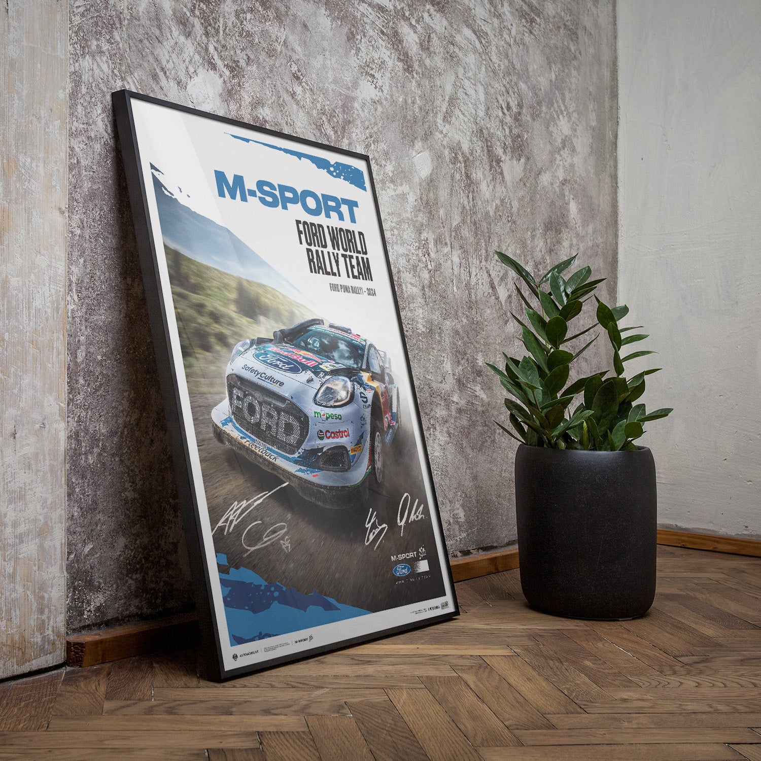 M-Sport Ford - 2024 | Limited | Signed by Fourmaux, Coria, Munster & Louka
