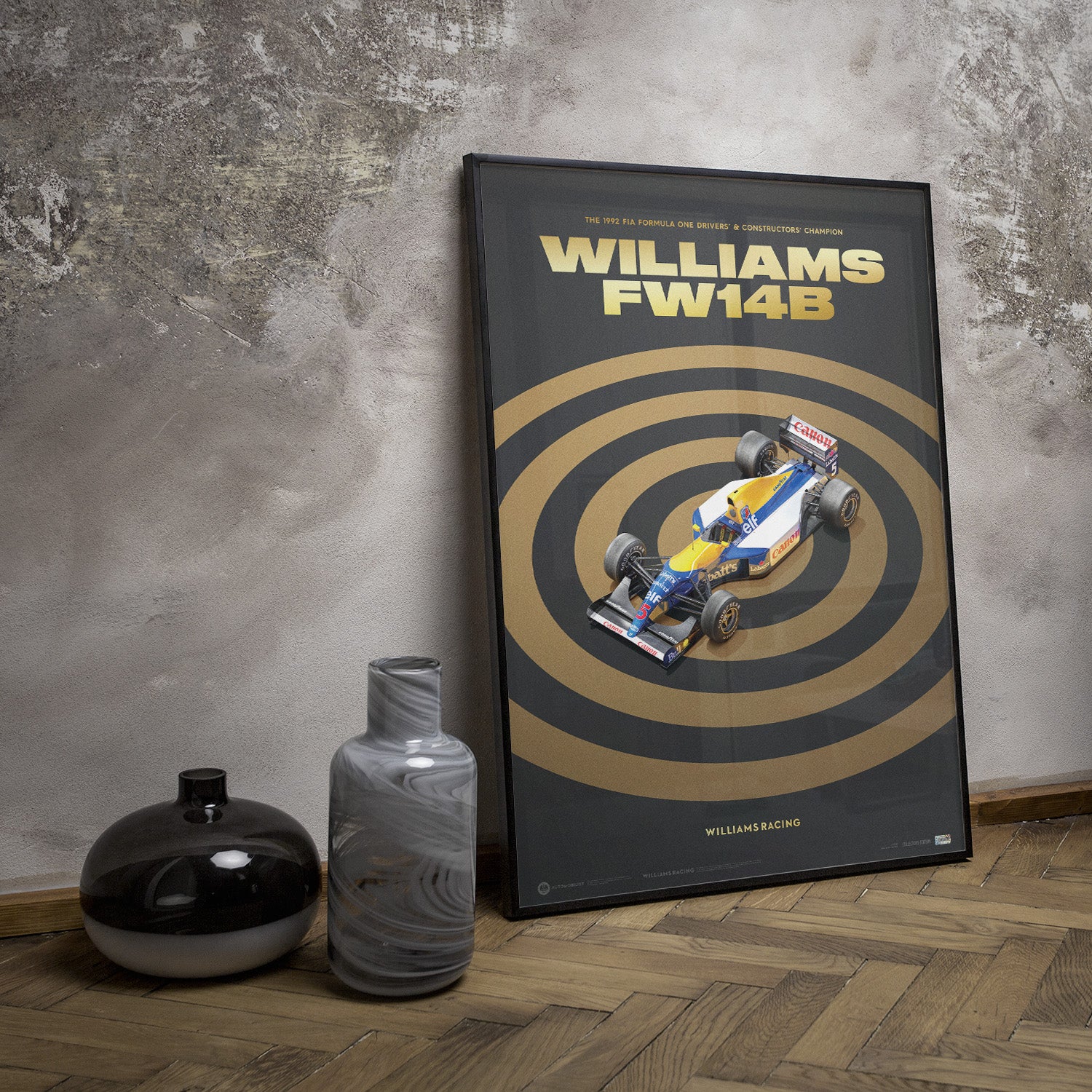 Williams FW14B | 1992 F1® World Champion | Exclusive Poster