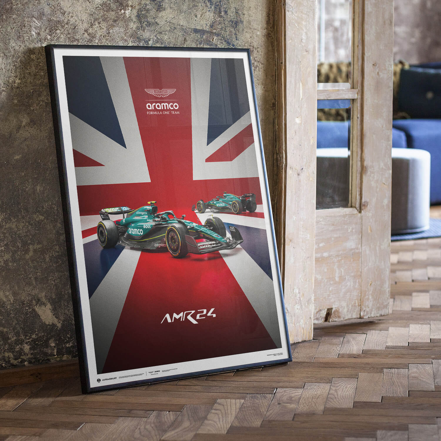 Aston Martin Aramco Formula One® Team | 2024 British Grand Prix | Official Event Poster