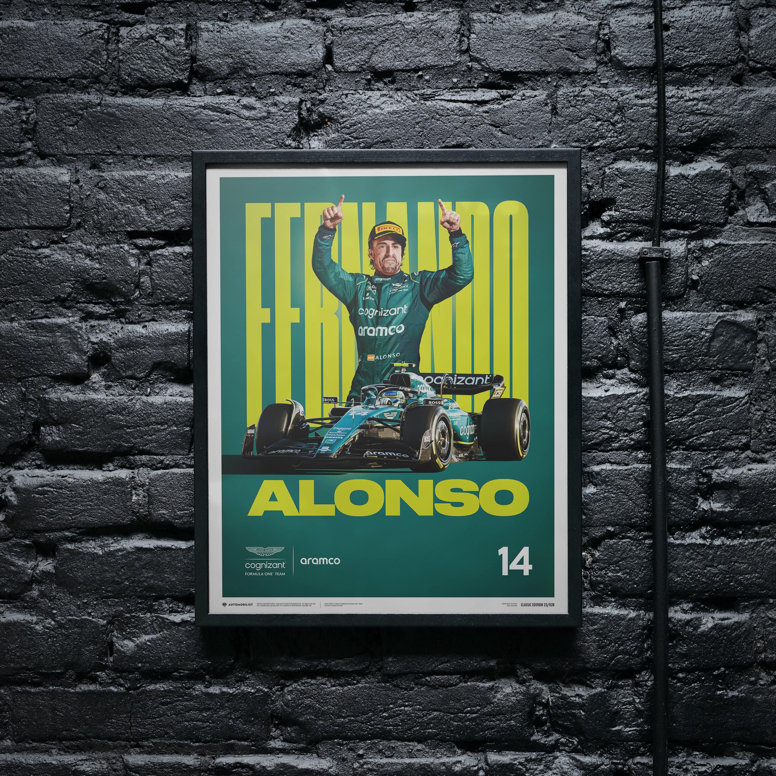 Aston Martin Aramco Cognizant Formula One⢠Team - Fernando Alonso - 2023 - Automobilist