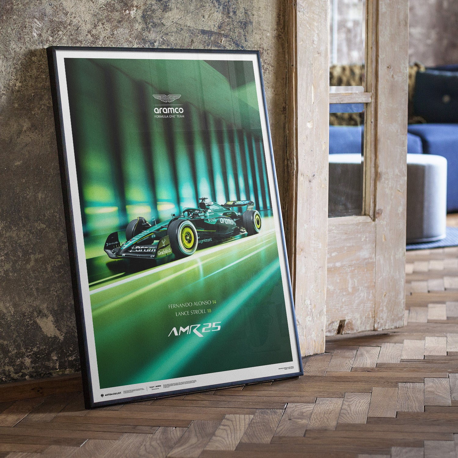 Aston Martin Aramco F1™ Team | AMR25 2025 | Poster