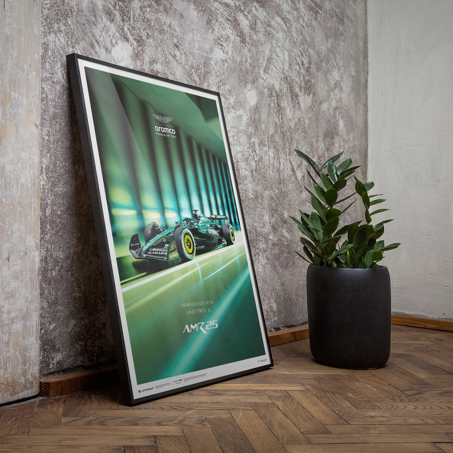 Aston Martin Aramco F1™ Team | AMR25 2025 | Poster