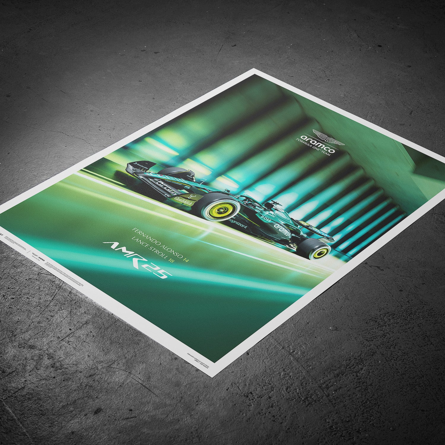 Aston Martin Aramco F1™ Team | AMR25 2025 | Poster