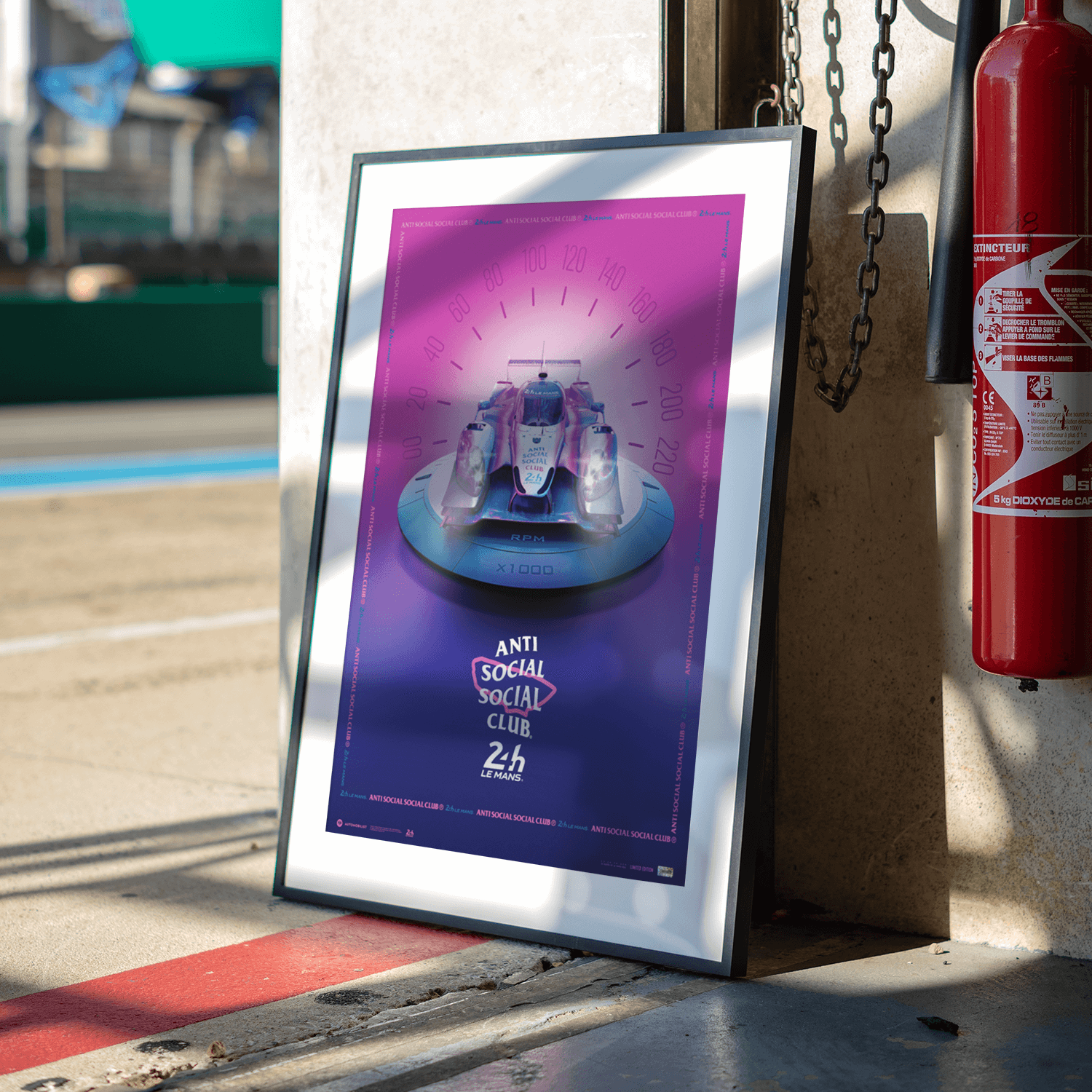 Ligier JS P2 | 2024 Anti Social Social Club | 24h Le Mans Poster
