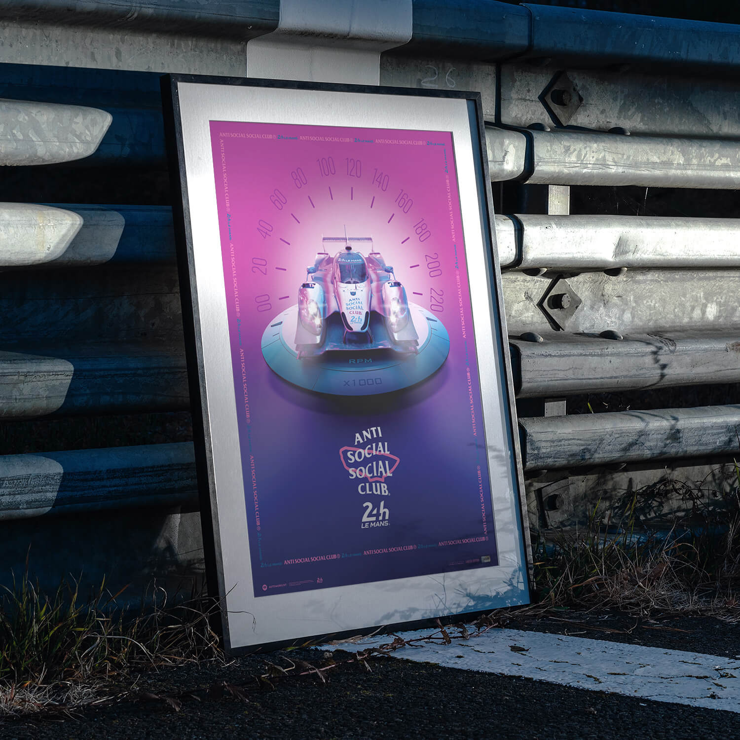 Ligier JS P2 | 2024 Anti Social Social Club | 24h Le Mans Poster