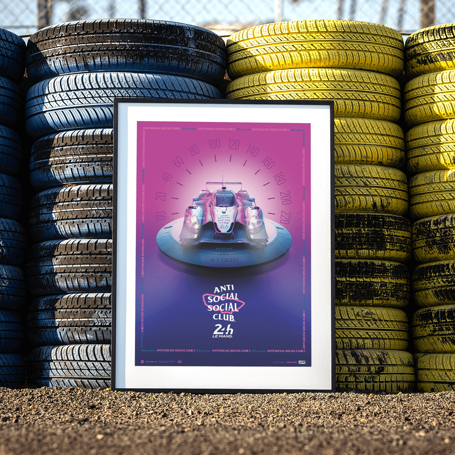 Ligier JS P2 | 2024 Anti Social Social Club | 24h Le Mans Poster