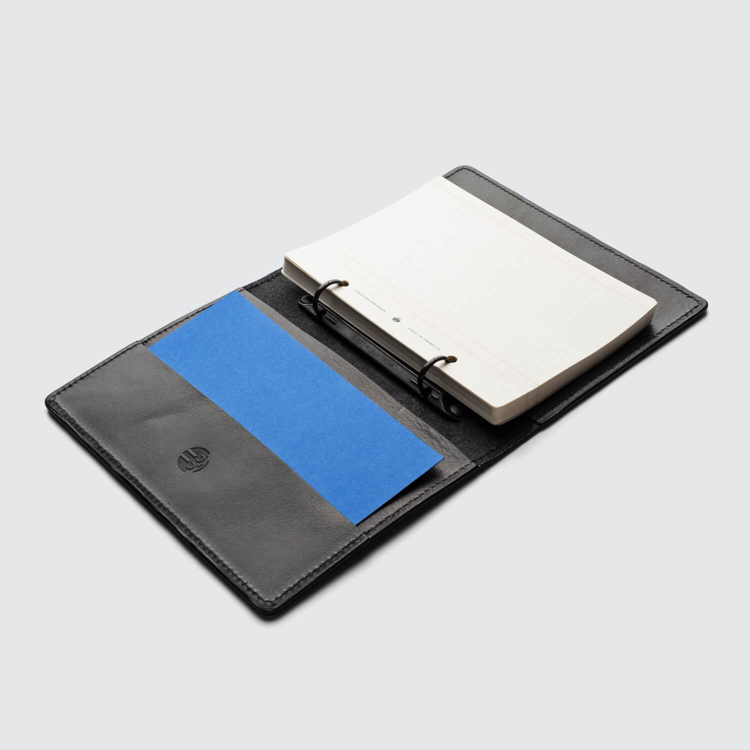 Leather Notebook - Automobilist - Black