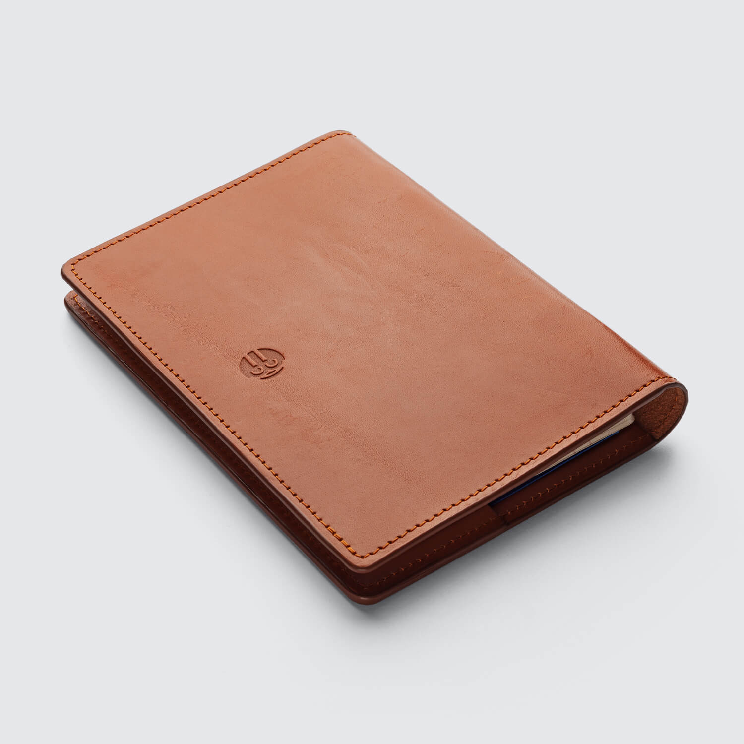Leather Notebook - Automobilist - Cognac