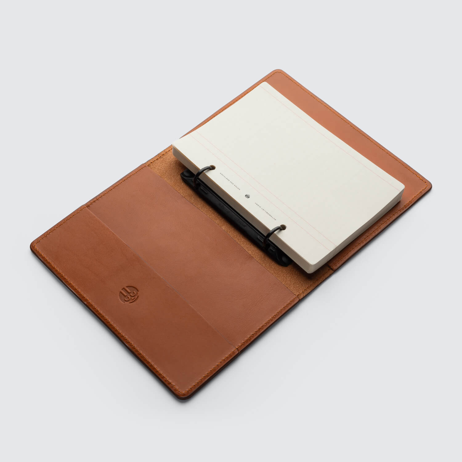 Leather Notebook - Automobilist - Cognac