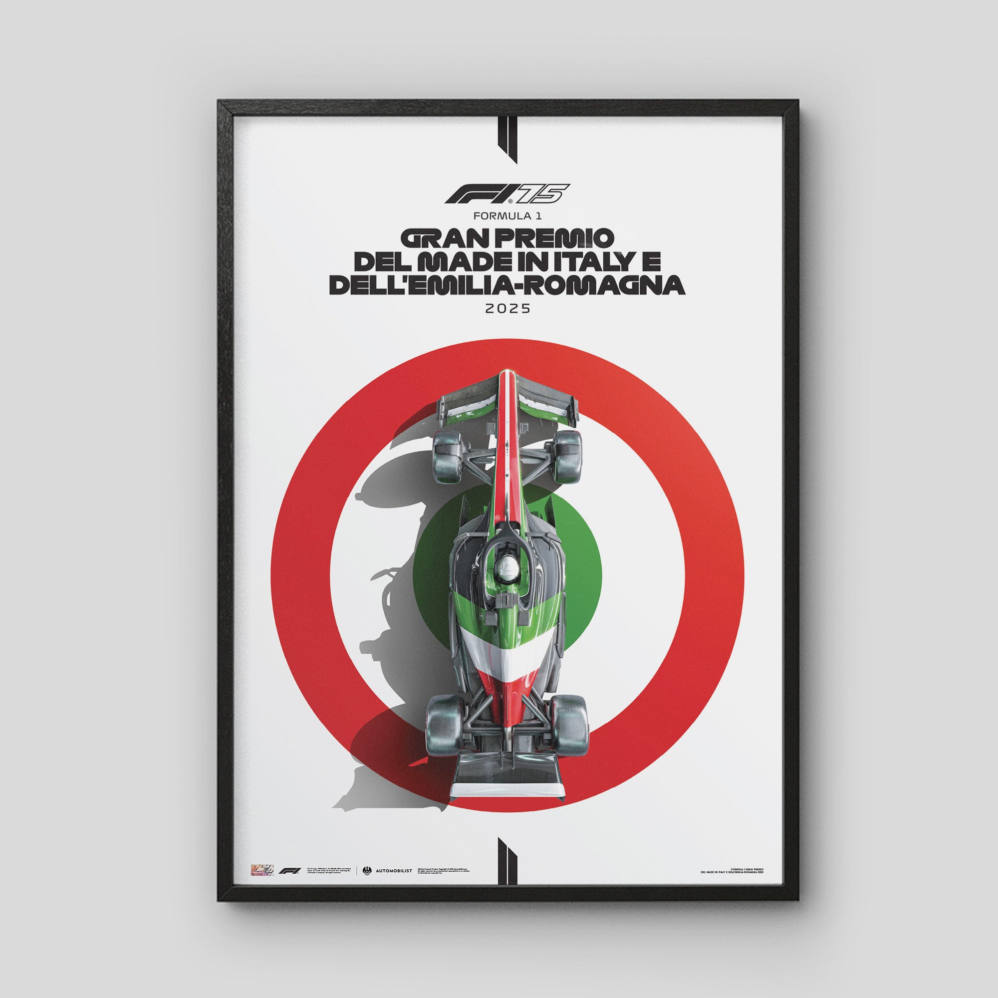 FORMULA 1 GRAN PREMIO DELL'EMILIA ROMAGNA 2025 | Official Event Poster