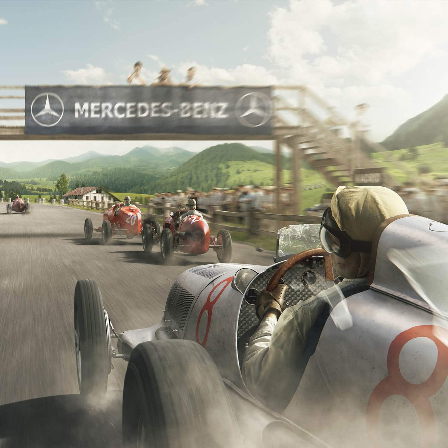 Stoned To Life - Mercedes-Benz - Silver Arrows - Luigi Fagioli - Spanish Grand Prix - 1935 - Automobilist