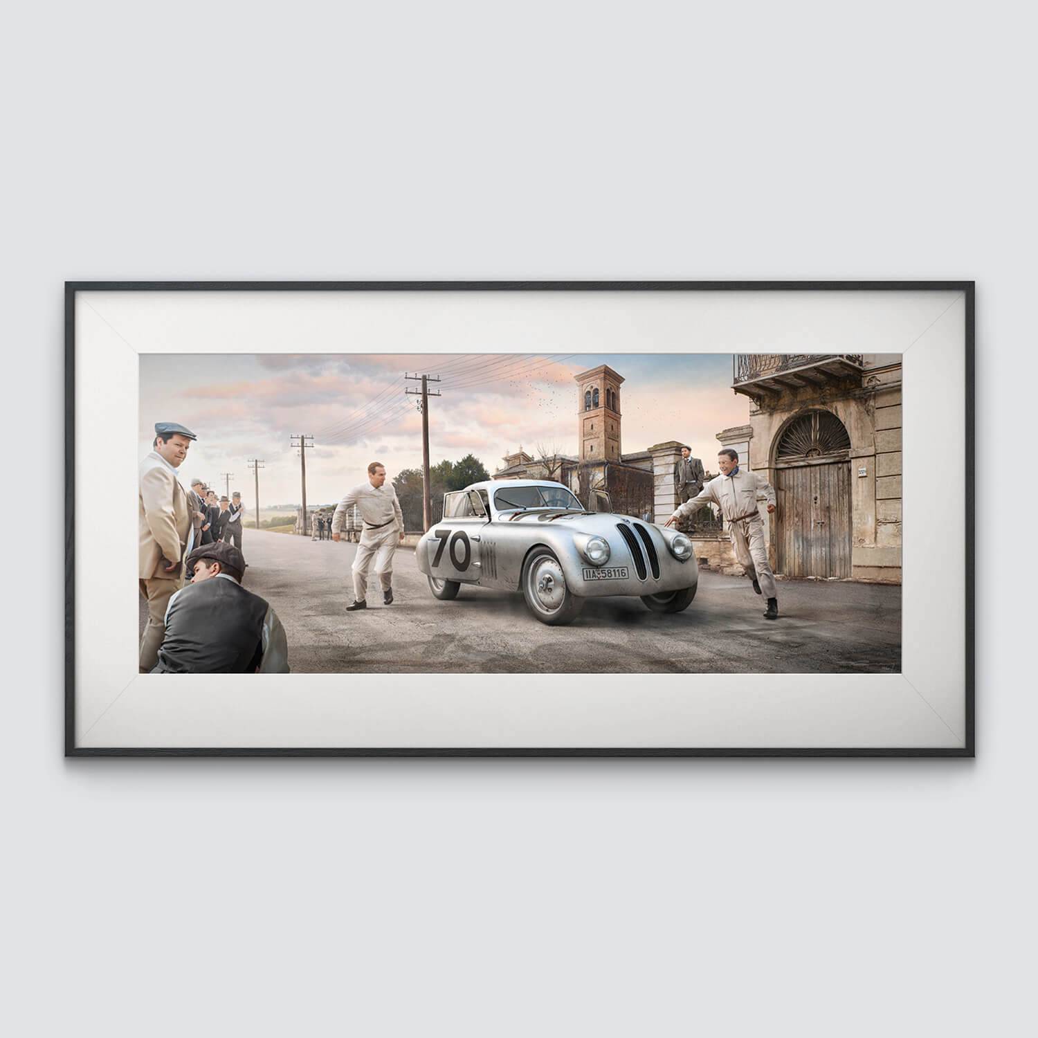 Swap For Sweep - BMW 328 - Fritz Huschke von Hanstein - Mille Miglia - 1940 - Automobilist