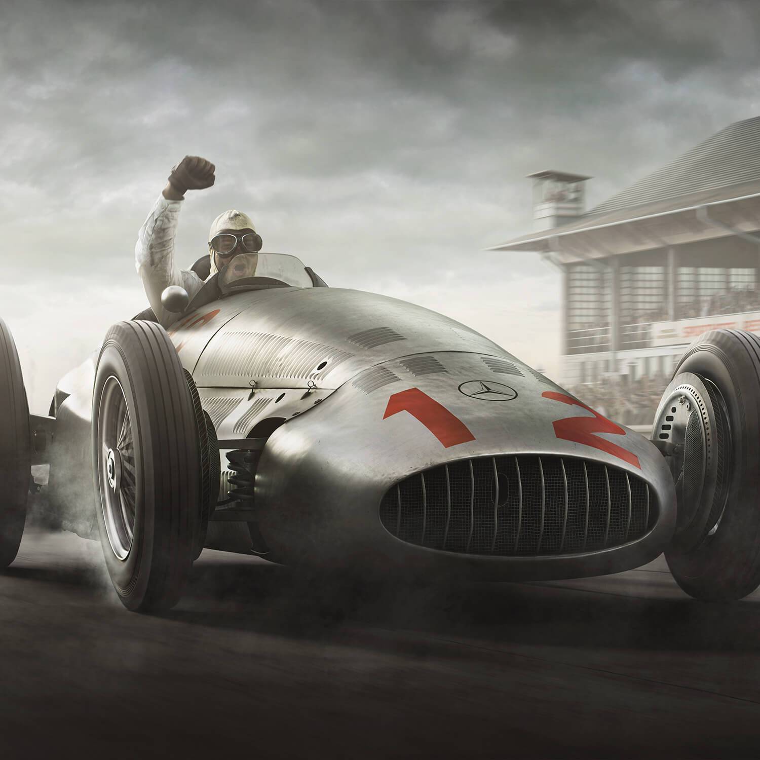 The Fatherland's Finale - Mercedes-Benz - Silver Arrows - Rudolf Caracciola - NĂĽrburging - 1939 - Automobilist