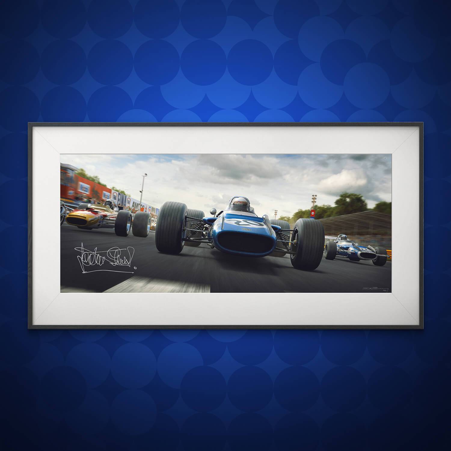 Signed by Sir Jackie Stewart - The Scot's Italian Job - Automobilist