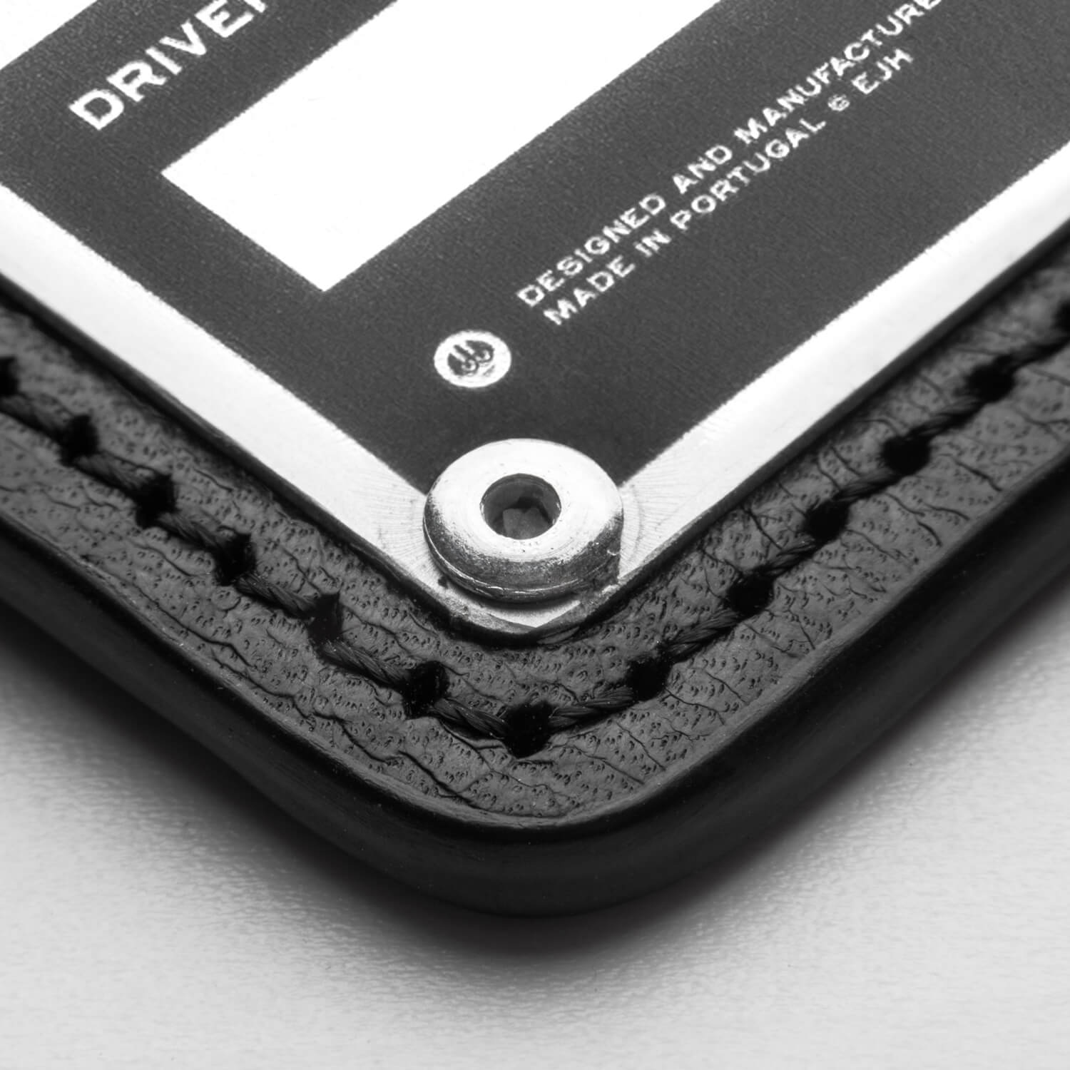 Leather Tag | James Hunt Black | James Hunt Accessory