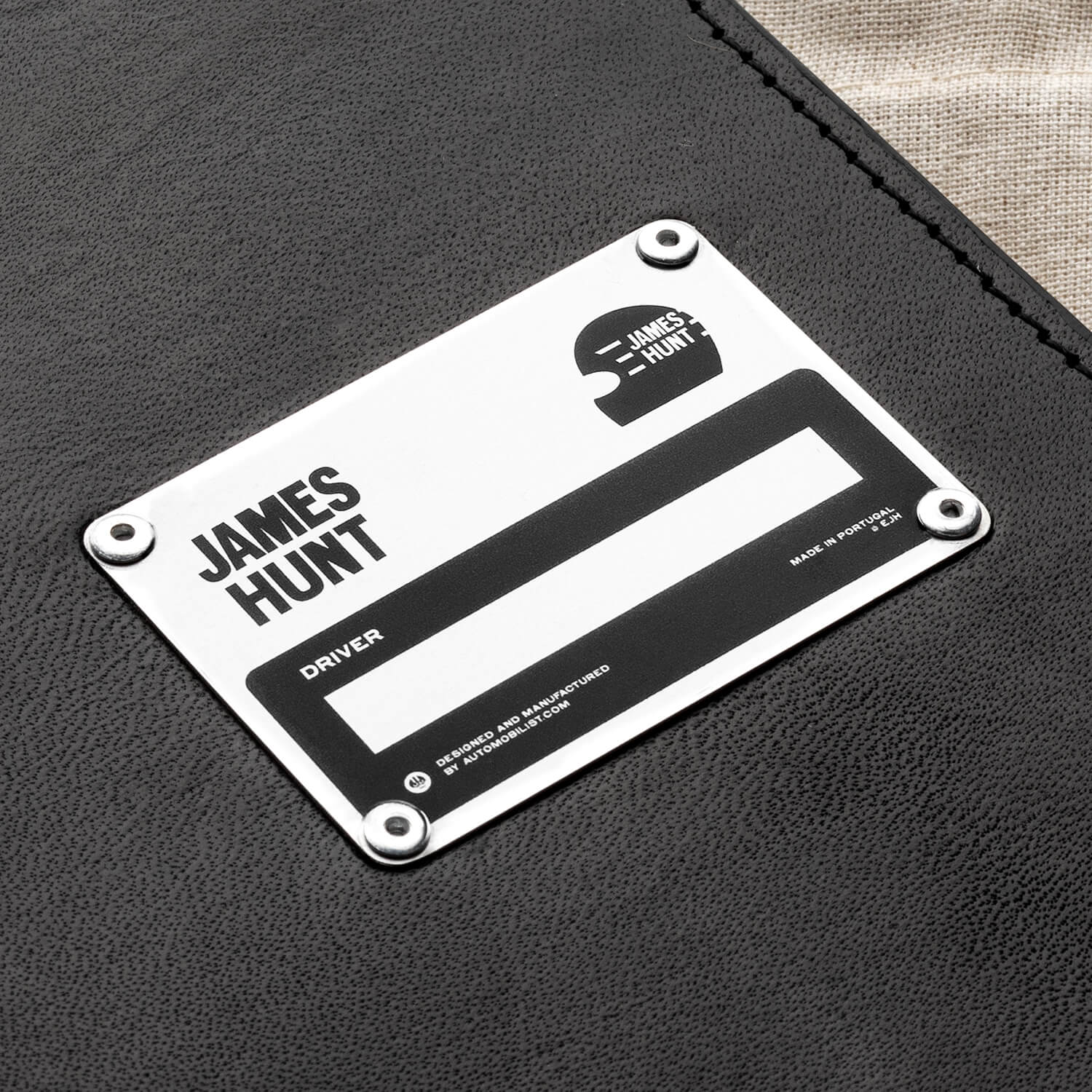 Leather Notebook | James Hunt Black | James Hunt Accessory