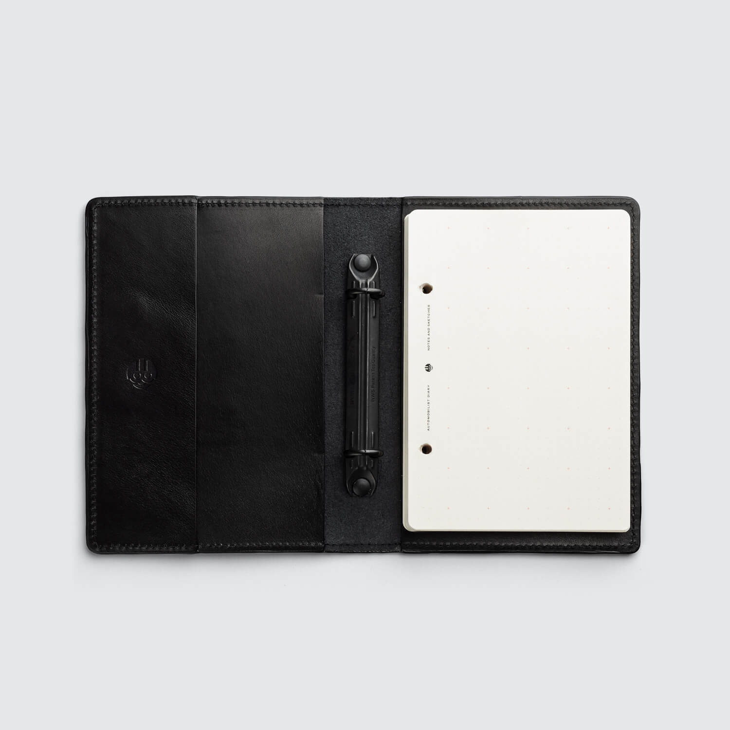 Leather Notebook | James Hunt Black | James Hunt Accessory