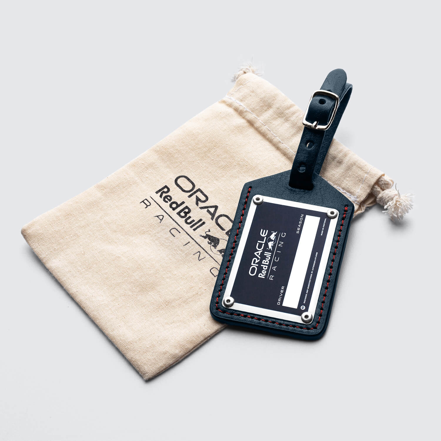 Leather Tag | Oracle Red Bull Racing Blue | Red Bull Accessory