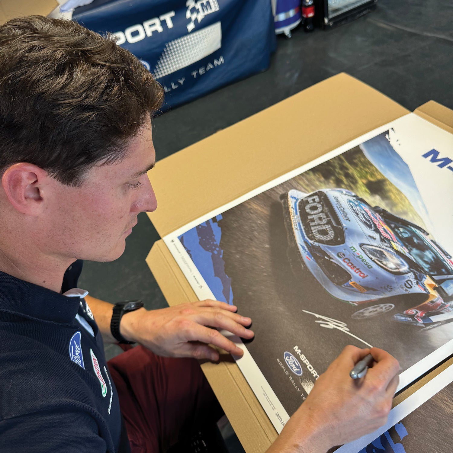 M-Sport Ford - 2024 | Limited | Signed by Fourmaux, Coria, Munster & Louka