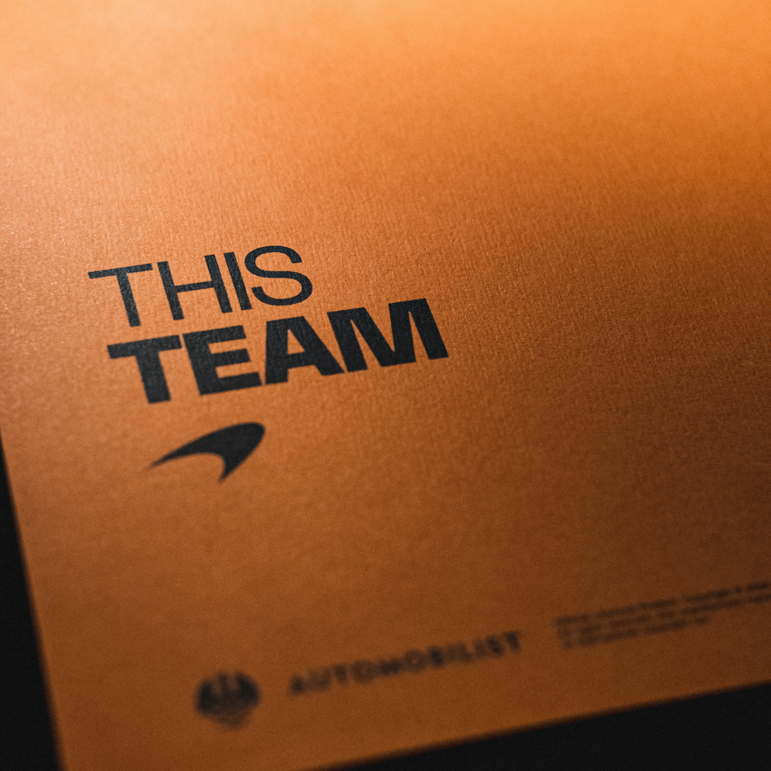 McLaren Formula 1 Team | 2025 Constructors’ World Champions | Official Poster