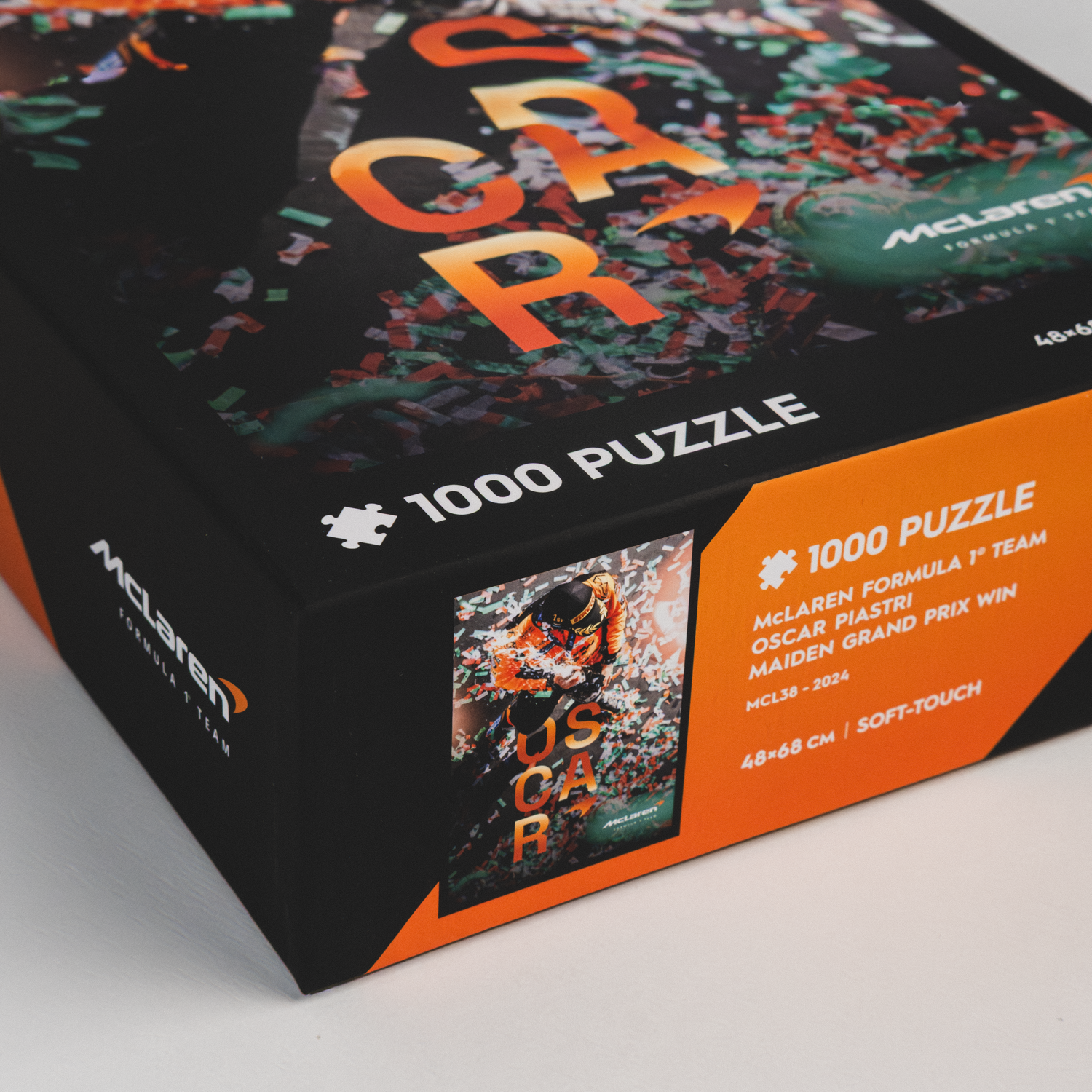 McLaren Formula 1 Team | Oscar Piastri | 2024 Maiden Grand Prix Win Hungary | Puzzle 1000 pcs