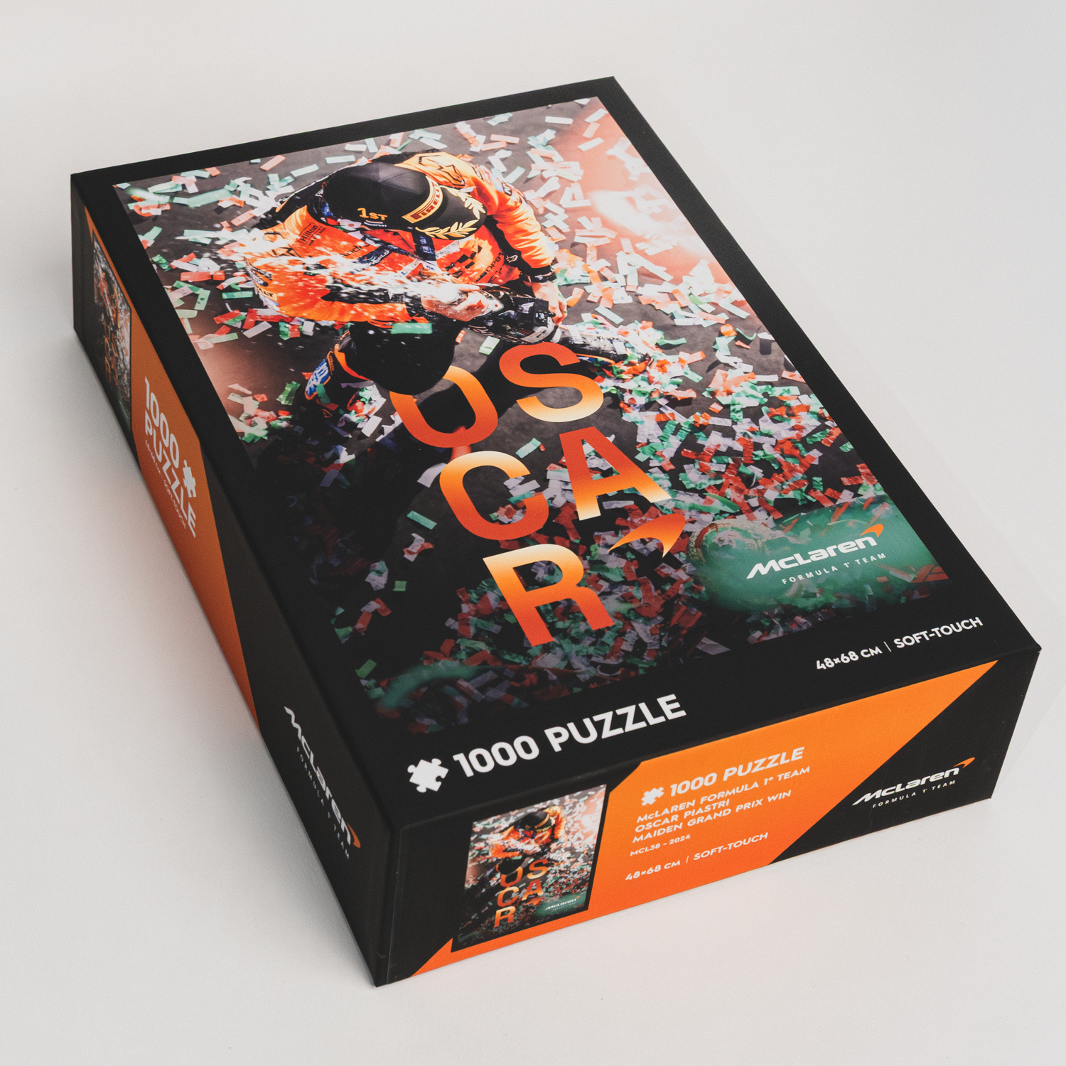 McLaren Formula 1 Team | Oscar Piastri | 2024 Maiden Grand Prix Win Hungary | Puzzle 1000 pcs