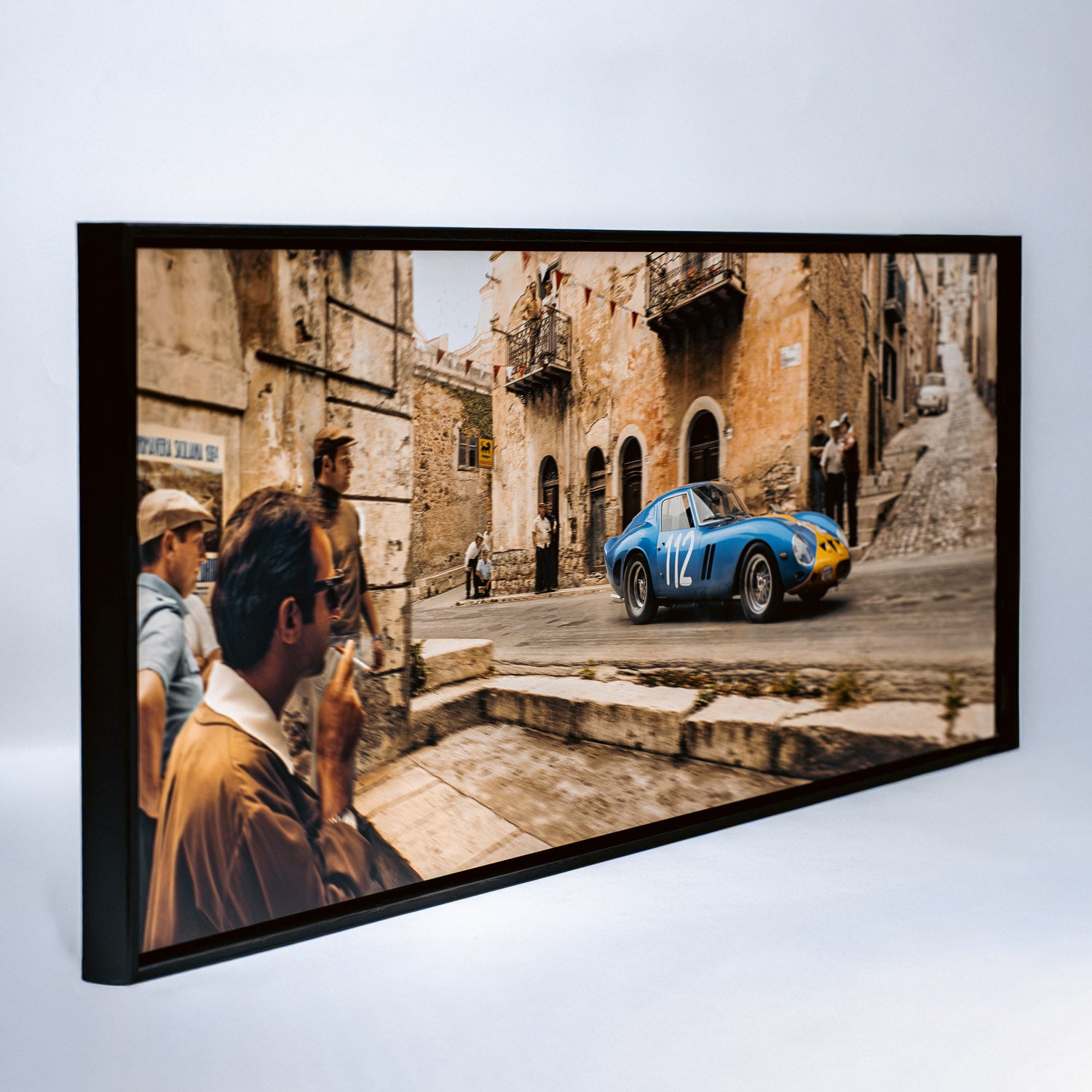 A Swede Swerves Through Sicilians - Ferrari 250 GTO - Ulf Norinder - Targa Florio - 1964 | Metal Print