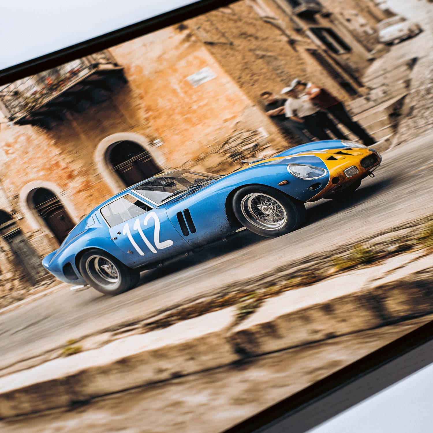 A Swede Swerves Through Sicilians - Ferrari 250 GTO - Ulf Norinder - Targa Florio - 1964 | Metal Print