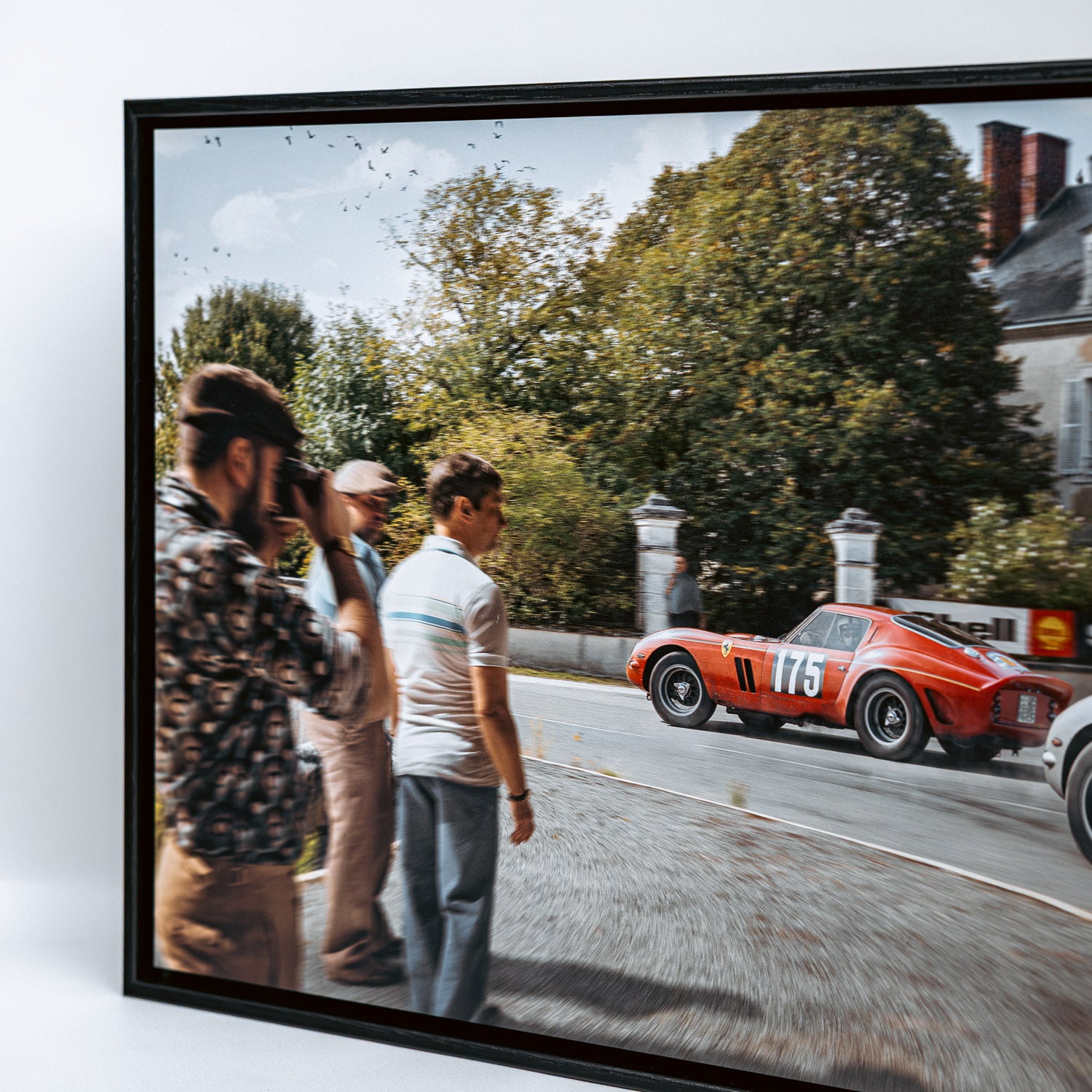 Silver Stallion Racing For Victory | 1964 Ferrari 250 GTO Tour de France | Metal Print