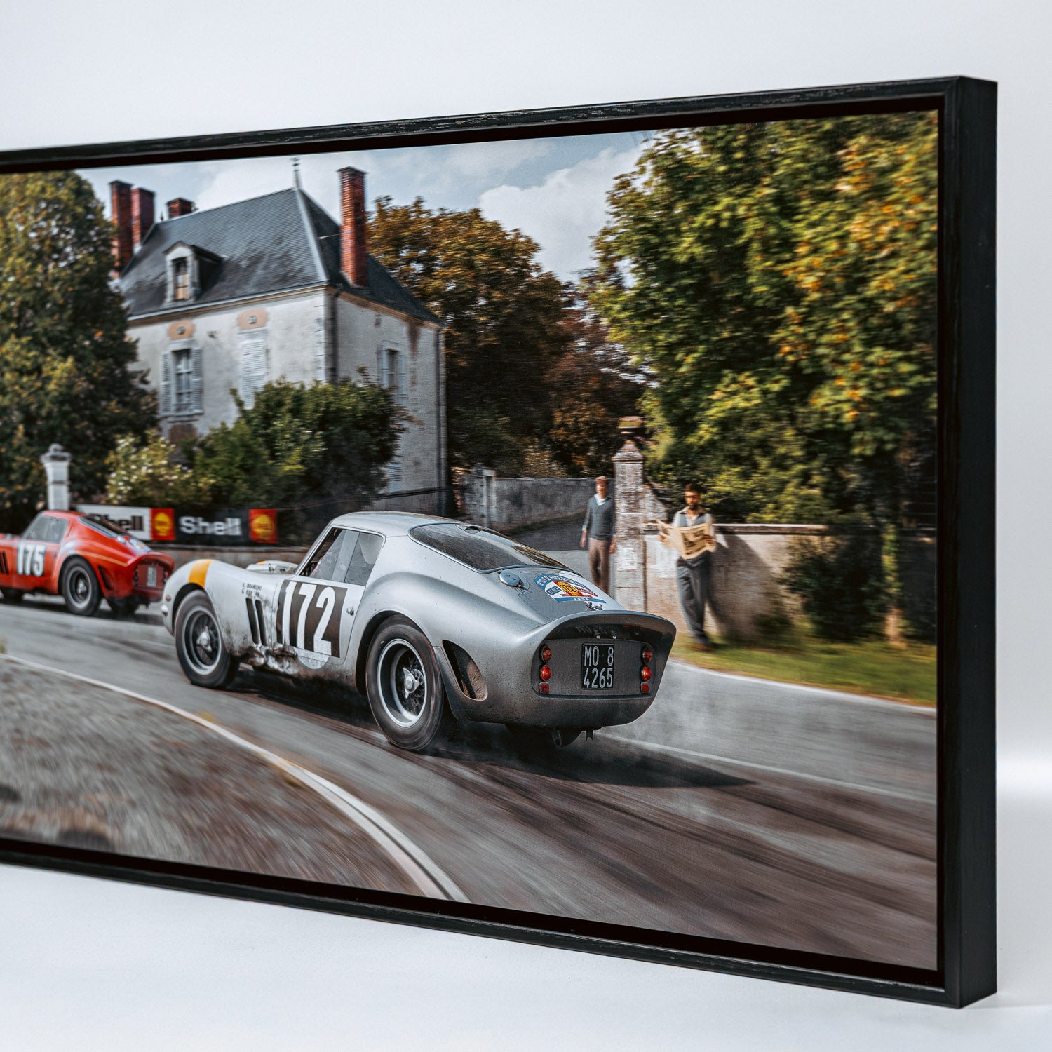 Silver Stallion Racing For Victory | 1964 Ferrari 250 GTO Tour de France | Metal Print